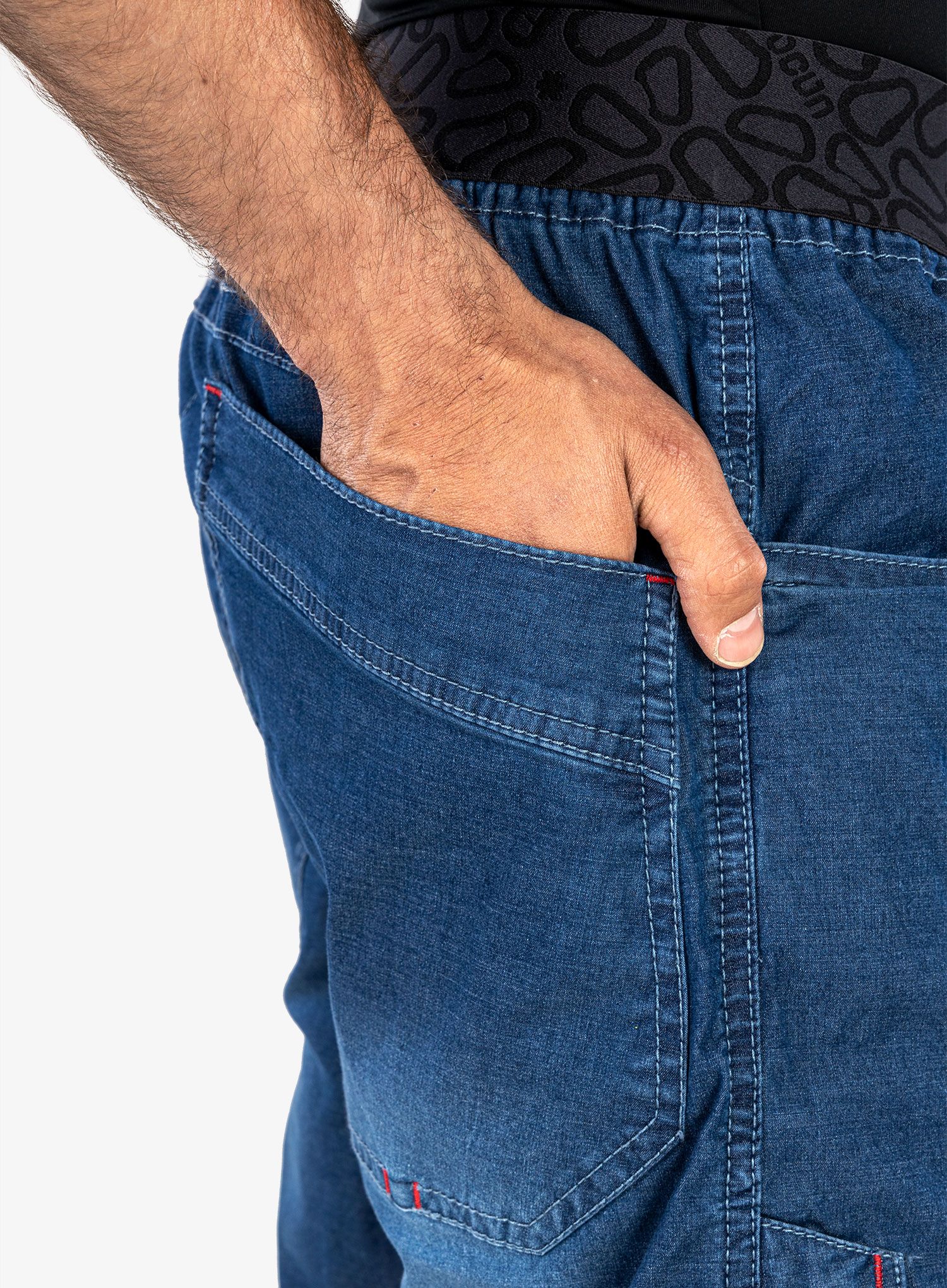 Plezalne kratke hlače Ocun Mania Shorts Jeans - dark blue