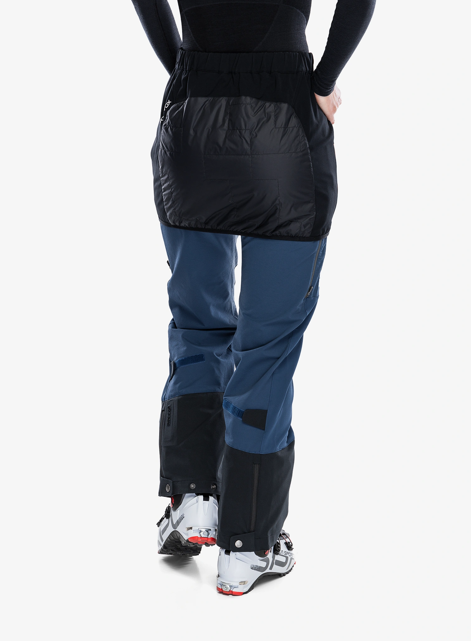 Podloženo krilo Ortovox Swisswool Piz Boe Skirt - black raven