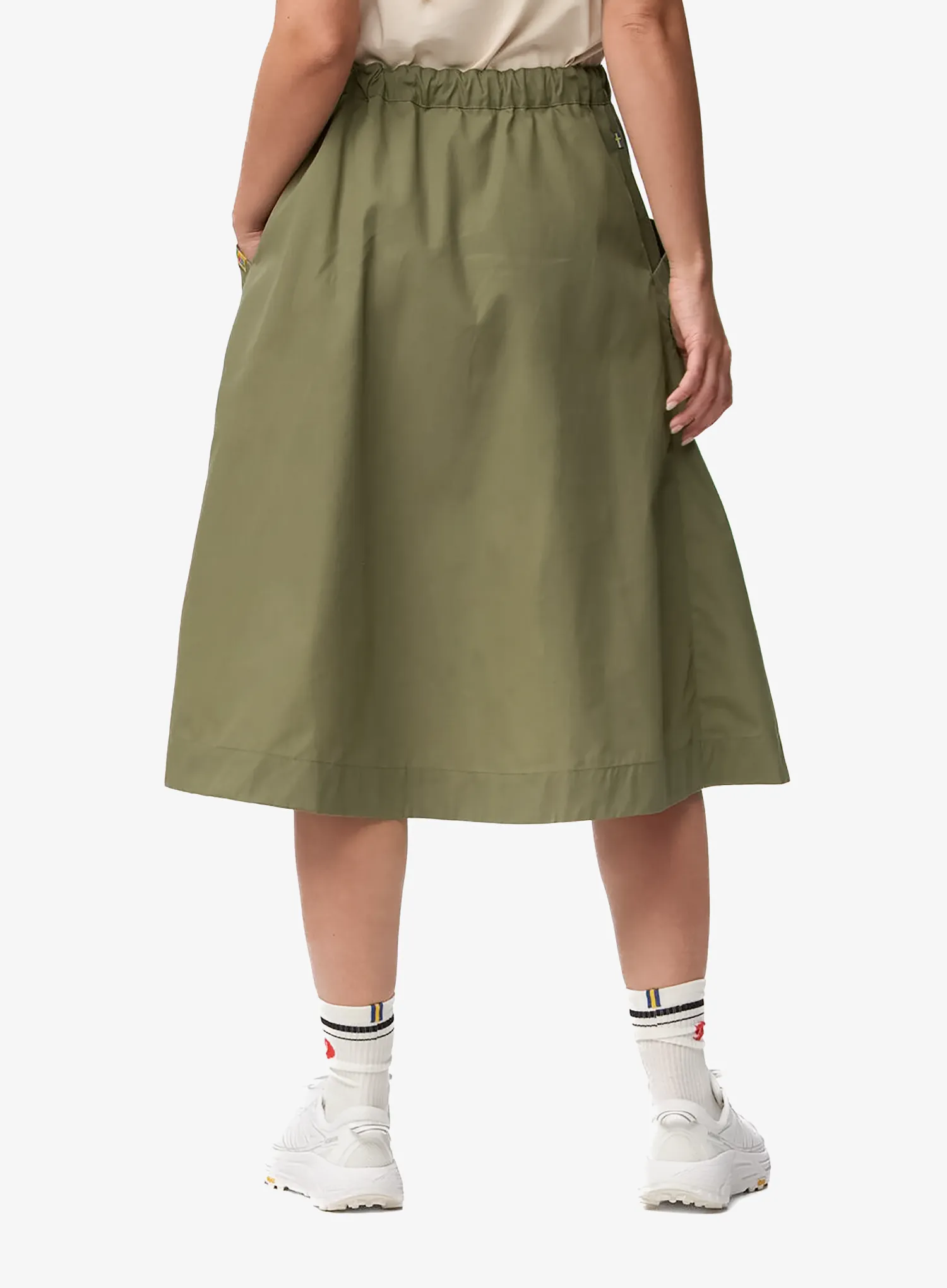 Pohodniško krilo Fjallraven Vardag Skirt - green