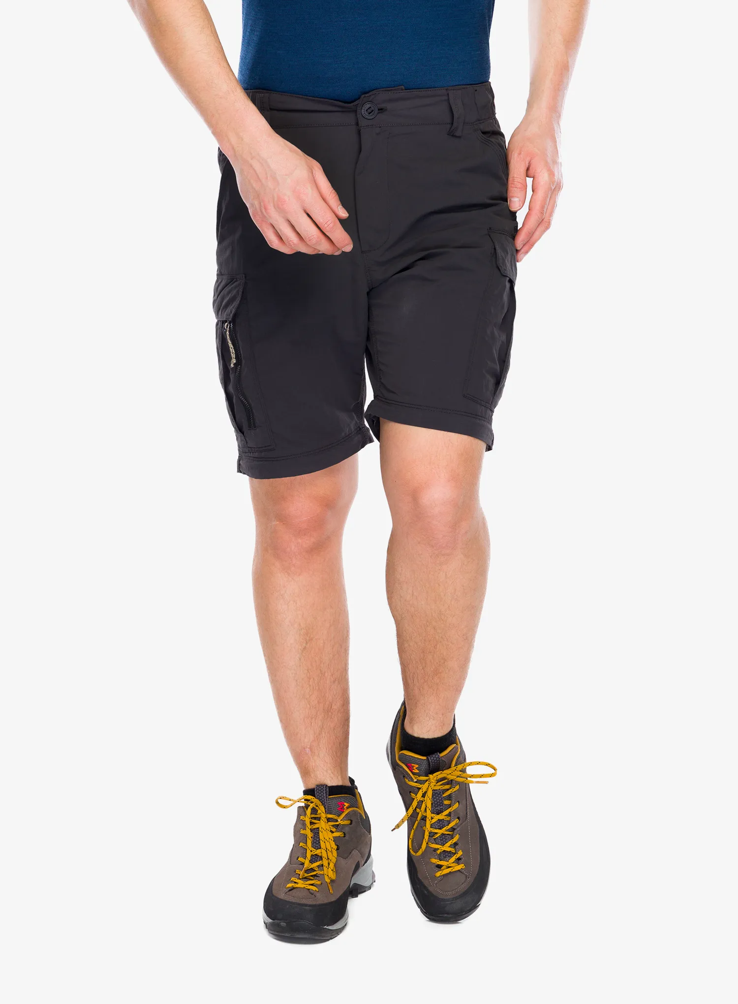 Hlače Craghoppers NosiLife Convertible Cargo Trouser III - black pepper