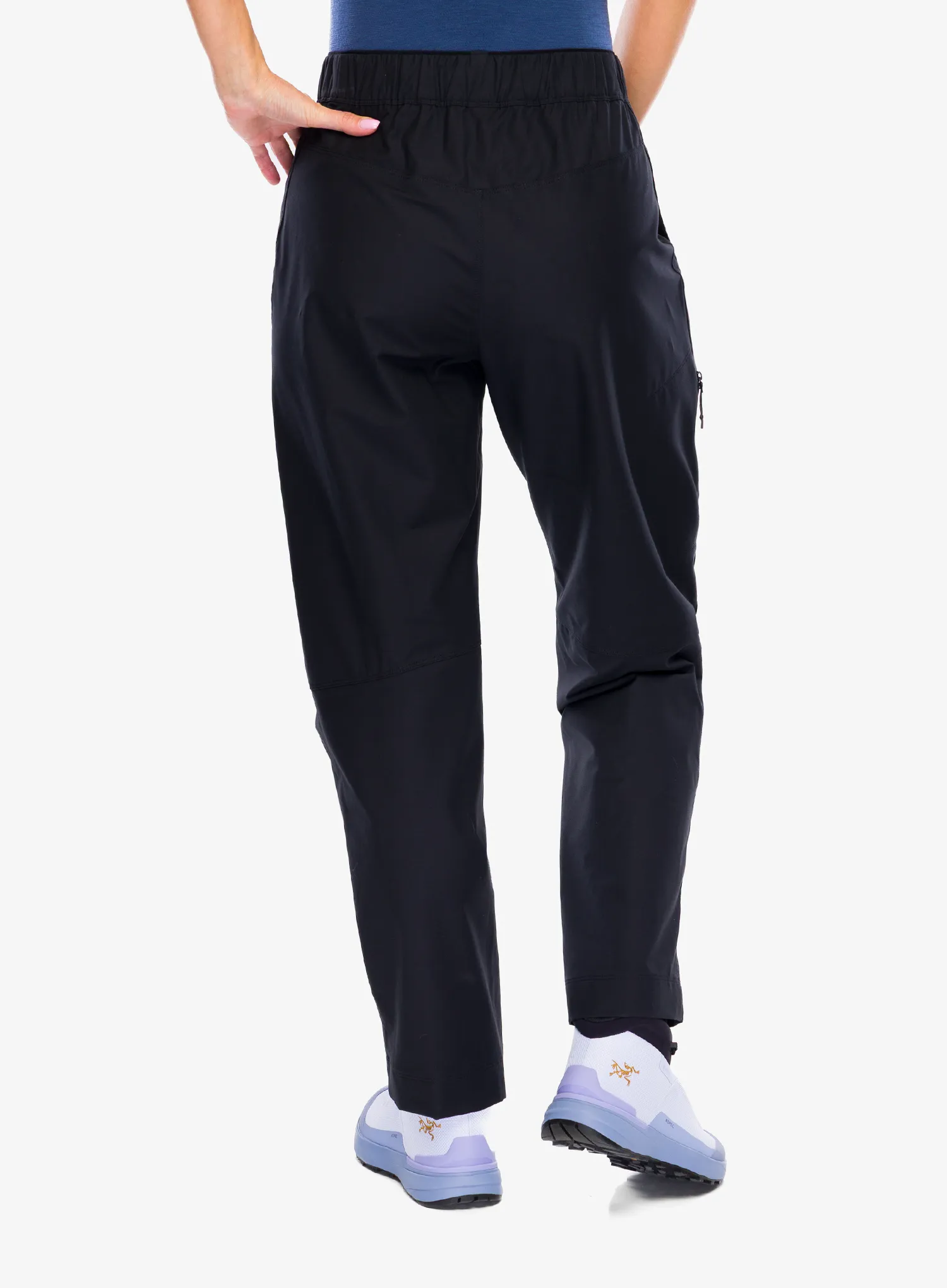 Ženske hlače Arcteryx Kragg Cotton Pant - black