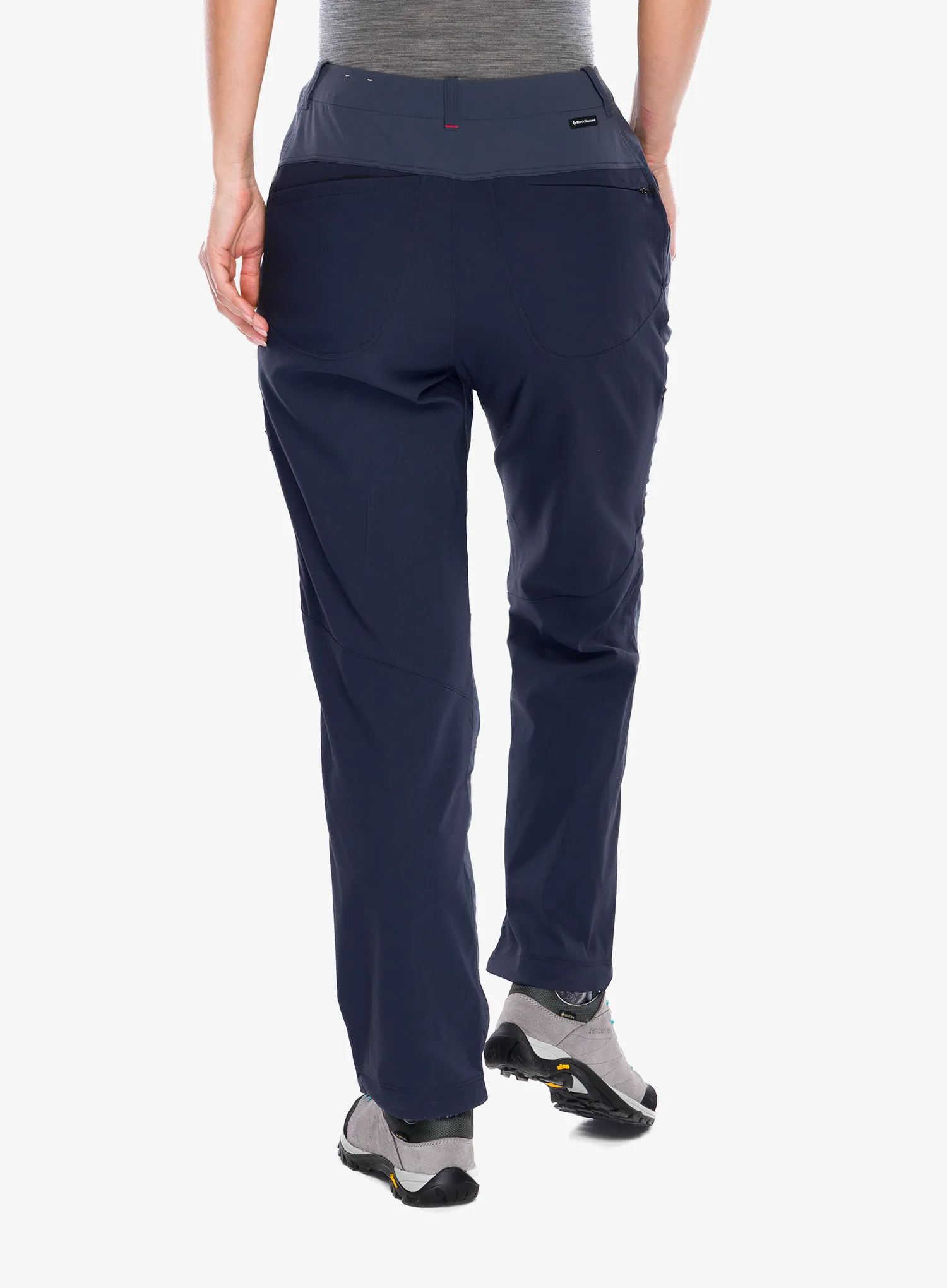 Ženske hlače Black Diamond Pursuit Hybrid Pants - charcoal