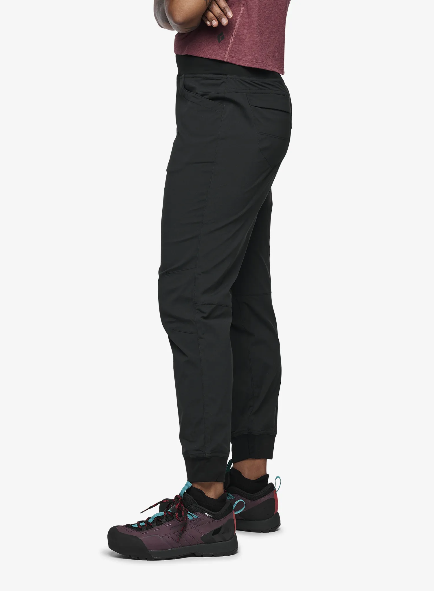Ženske hlače Black Diamond Technician Jogger Pants - black