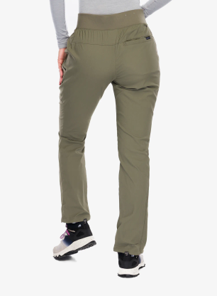 Ženske hlače Columbia Leslie Falls Pull-On Pant - stone green