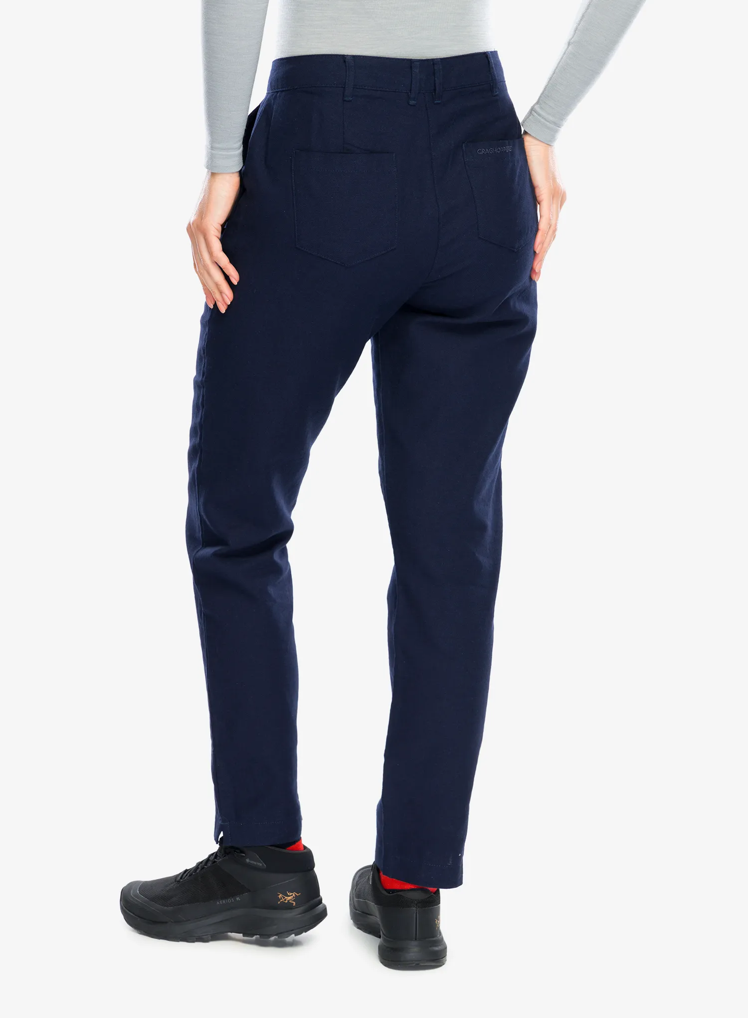 Ženske hlače Craghoppers NosiBotanical Orisia Trouser  - blue navy