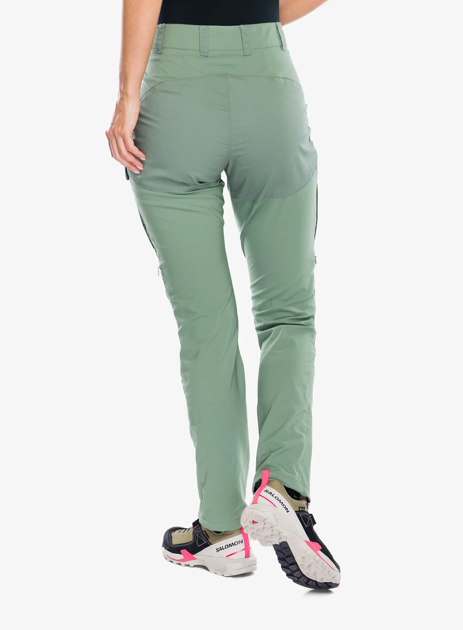 Ženske hlače Fjallraven Abisko Midsummer Trs  - jade green/patina green