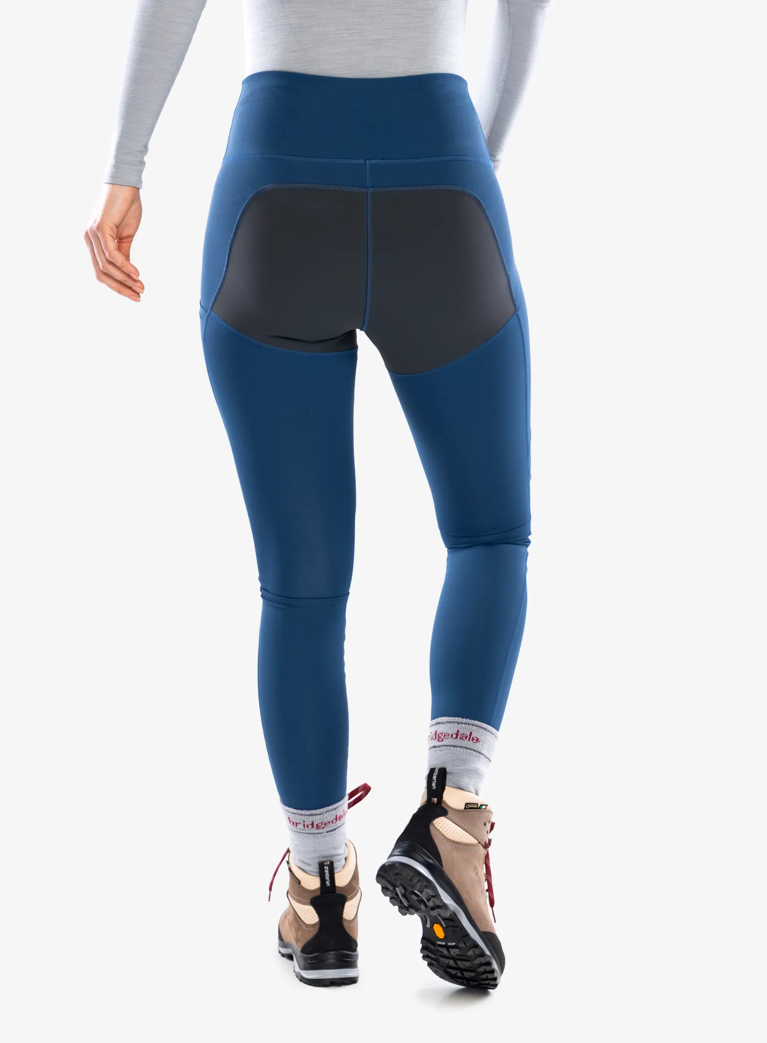 Ženske hlače Fjallraven Abisko Trekking Tights Pro  - indigo blue/iron grey