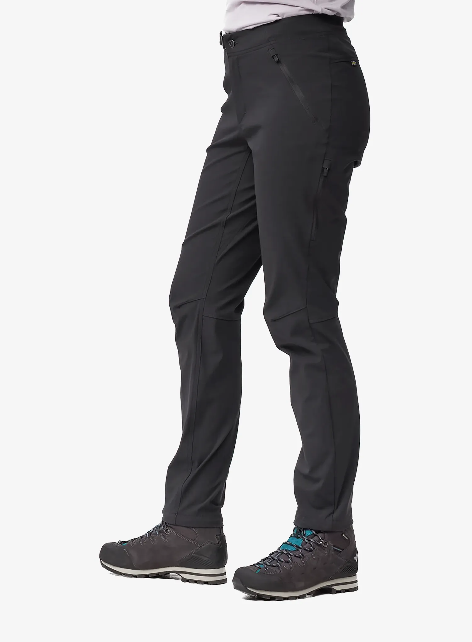 Ženske hlače Fjallraven Bergtagen Stretch Trousers - black