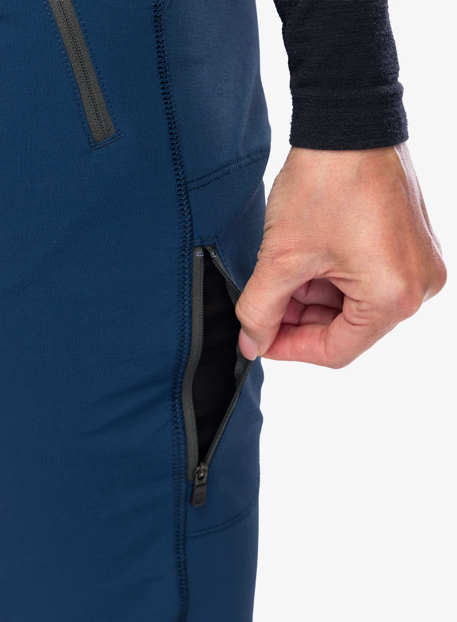 Ženske hlače Fjallraven Bergtagen Stretch Trousers - mountain blue