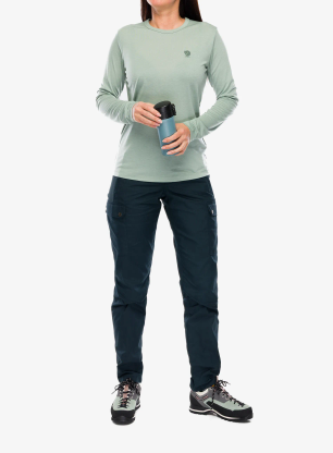 Ženske hlače Fjallraven Stina Trousers - dark navy