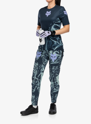 Ženske hlače Fox Ranger Pant Image Print - arctic blue