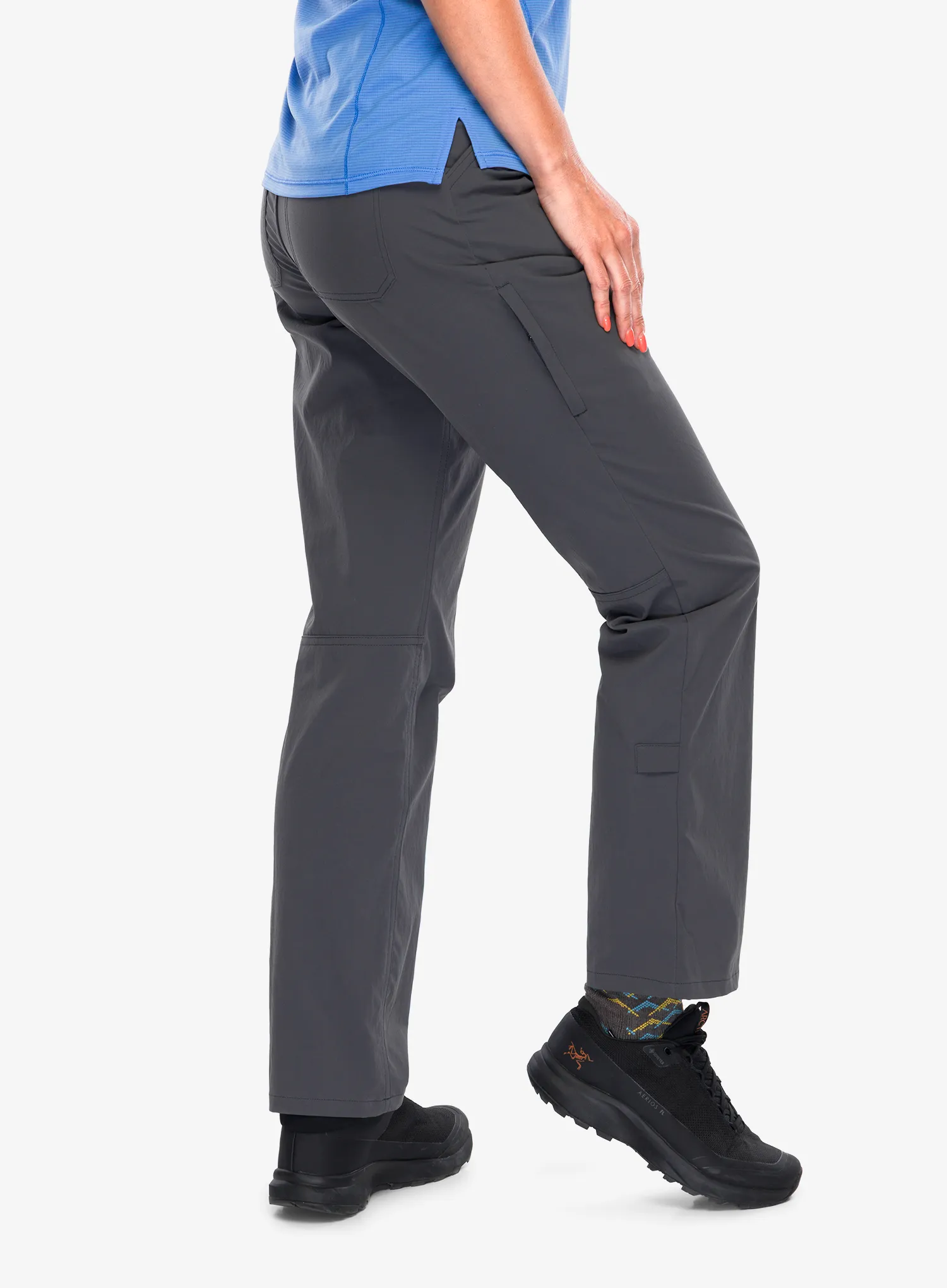 Ženske hlače Patagonia Quandary Pants - forge grey
