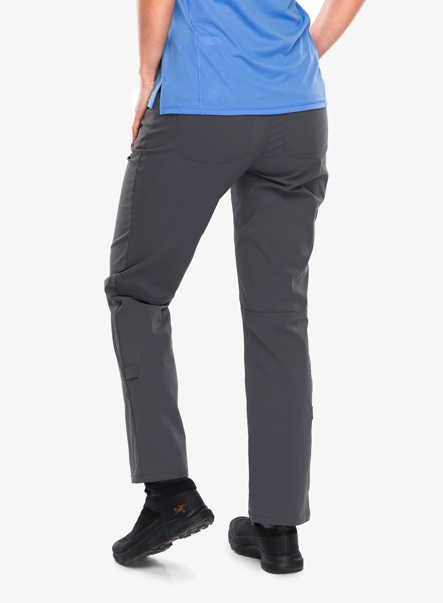 Ženske hlače Patagonia Quandary Pants - forge grey