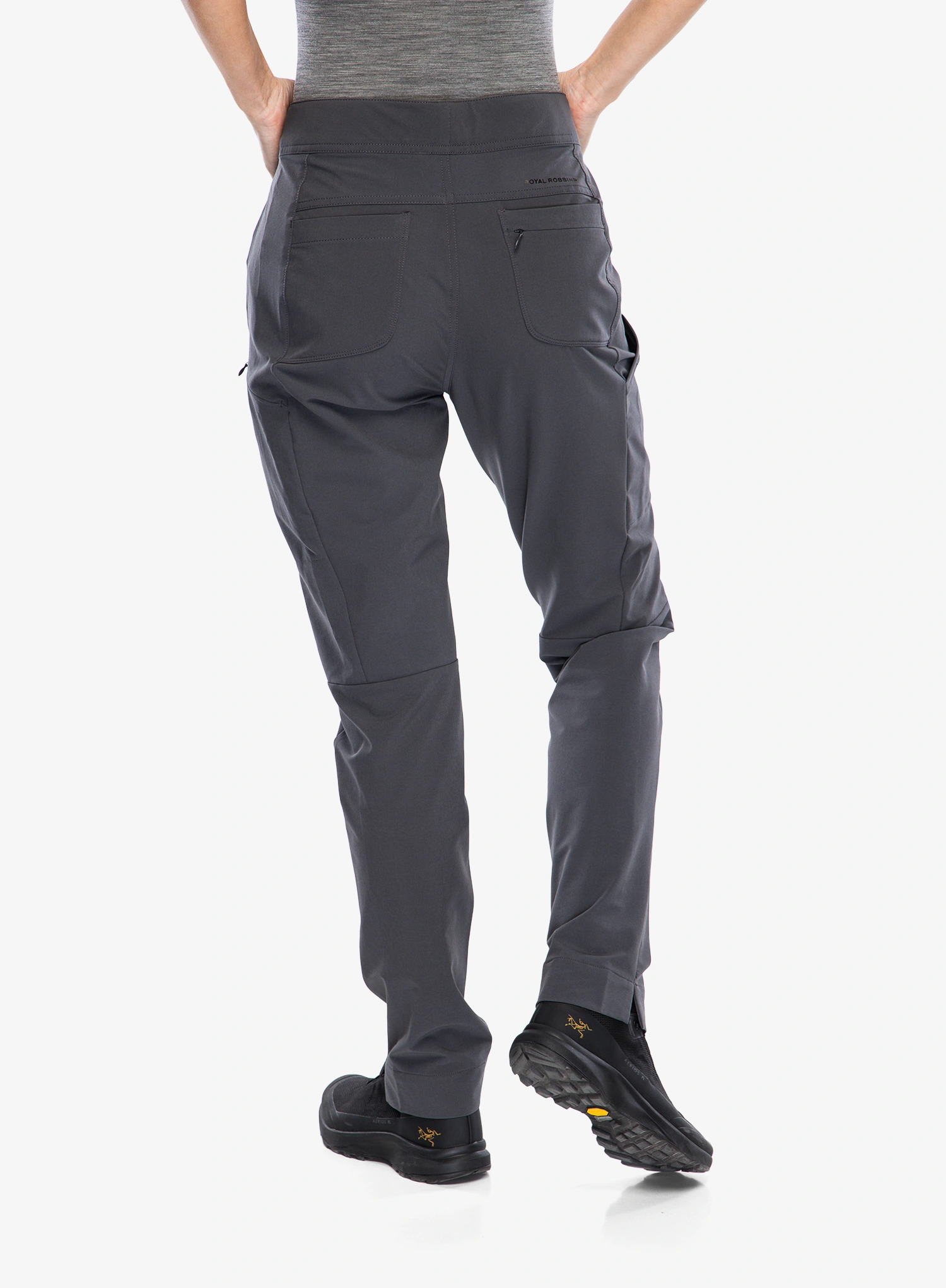 Ženske hlače Royal Robbins Alpine MTN Pro Pant - asphalt