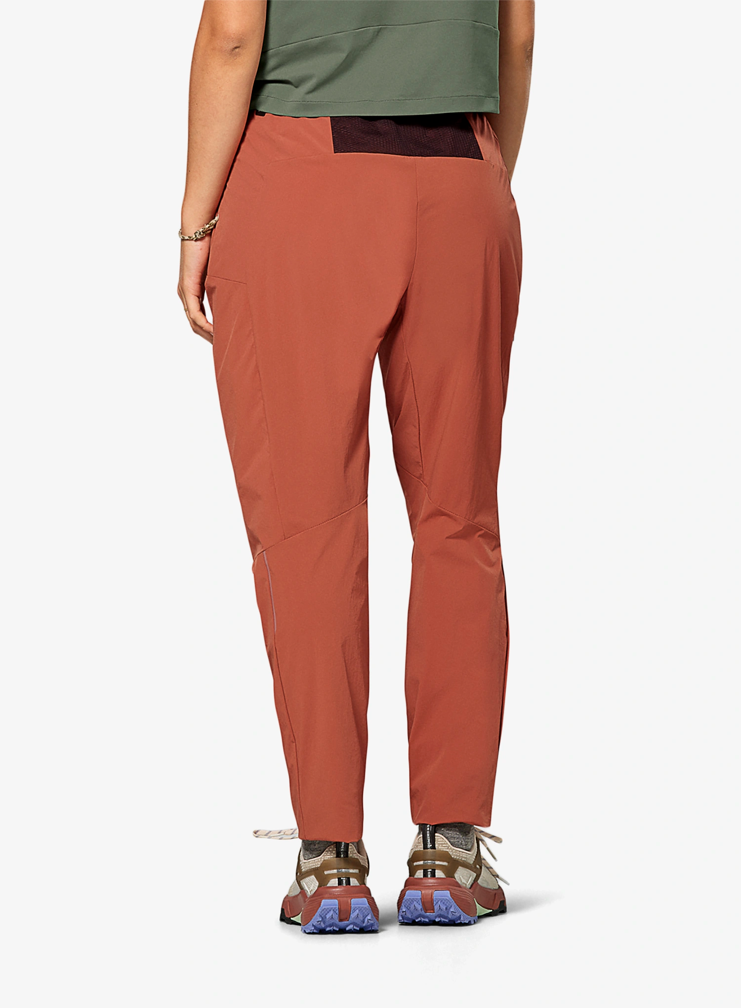 Ženske hlače Salewa Pedroc 3 Dst Light Pant - etruscan red