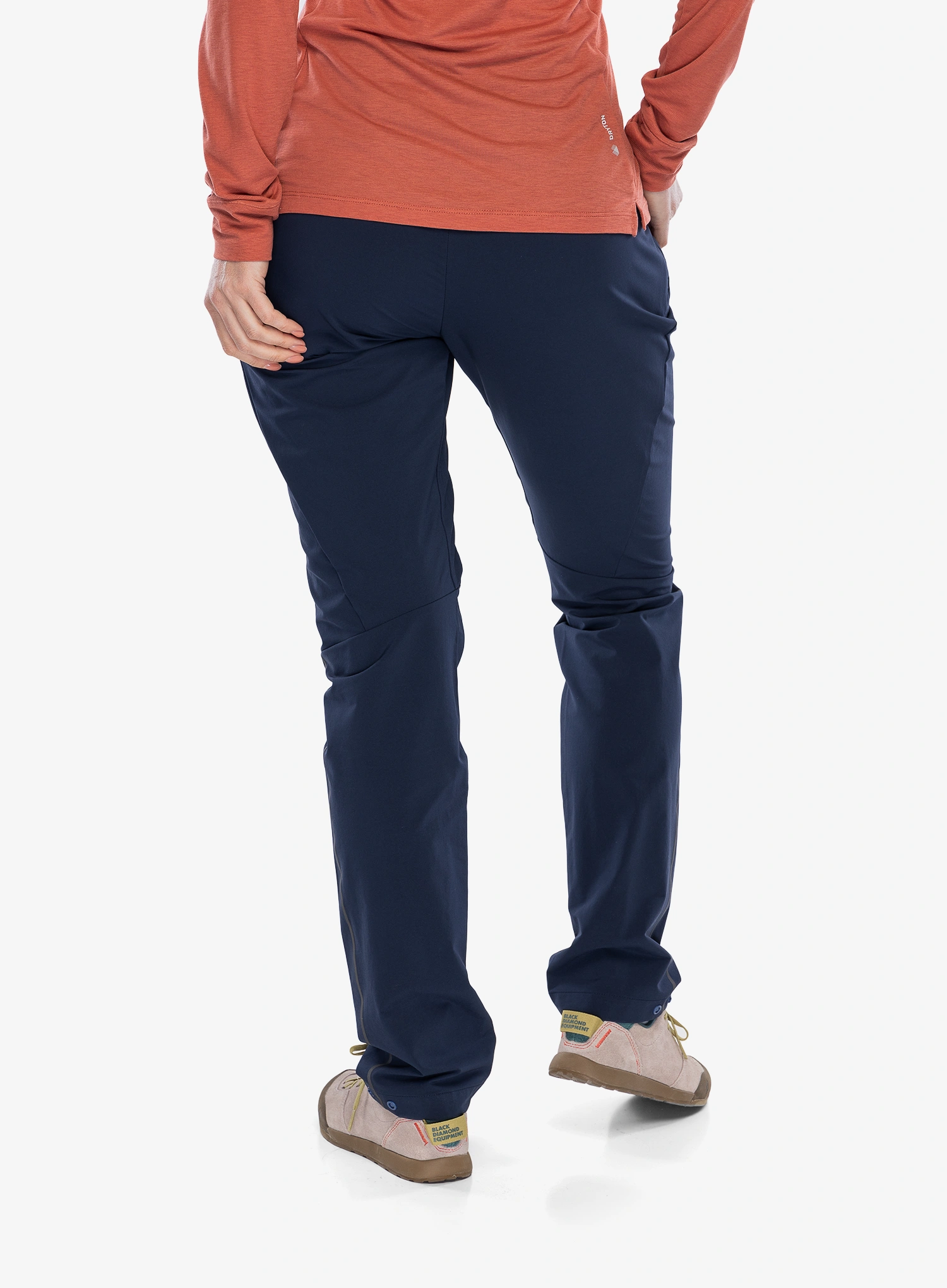 Ženske hlače Salewa Pedroc 4 DST Regular Pant - navy blazer