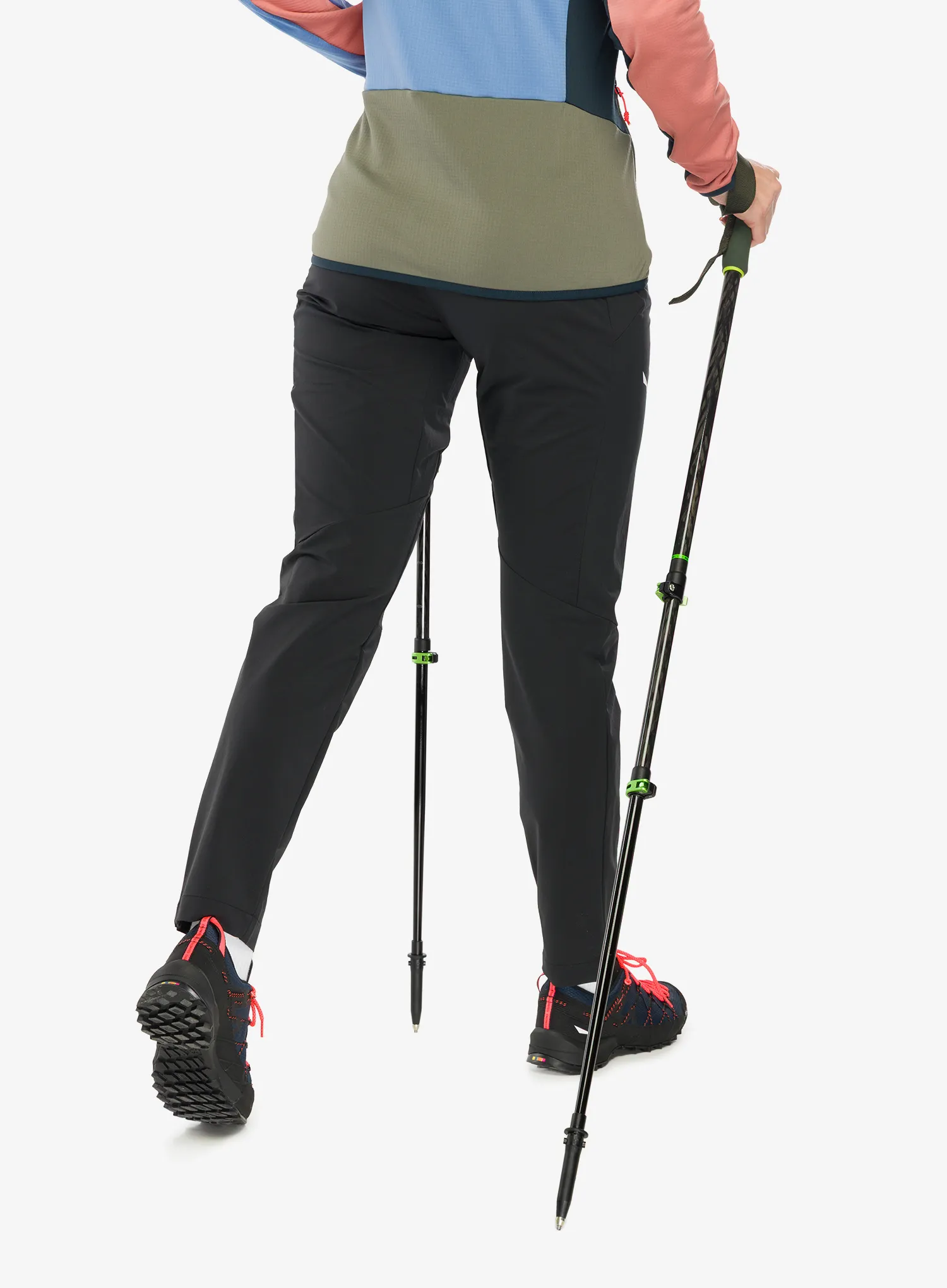Ženske hlače Salewa Pedroc 5 Dst Pant - black out
