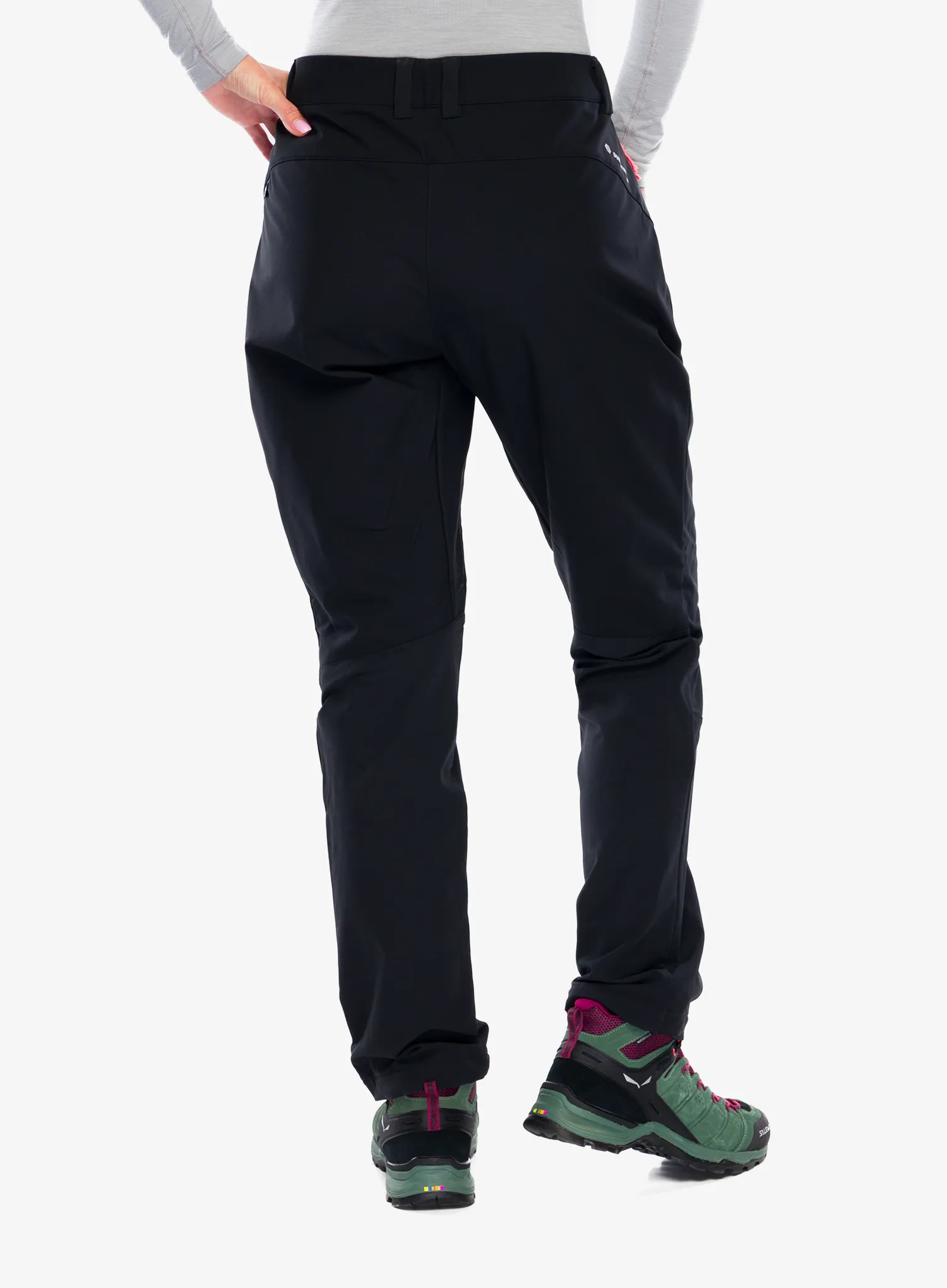 Ženske hlače Salewa Puez Dolomia 2 Pants - black out