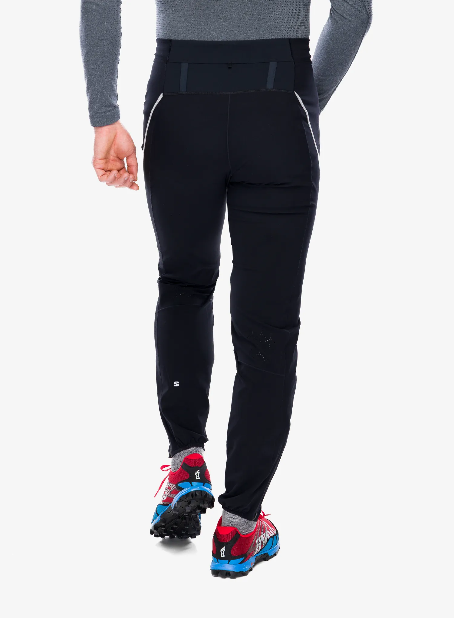 Tekaške hlače Salomon Sense Stow Pants - deep black/black