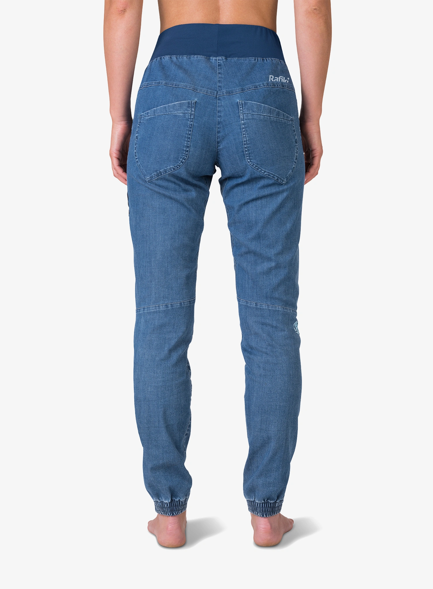 Ženske plezalne hlače Rafiki Chain - denim