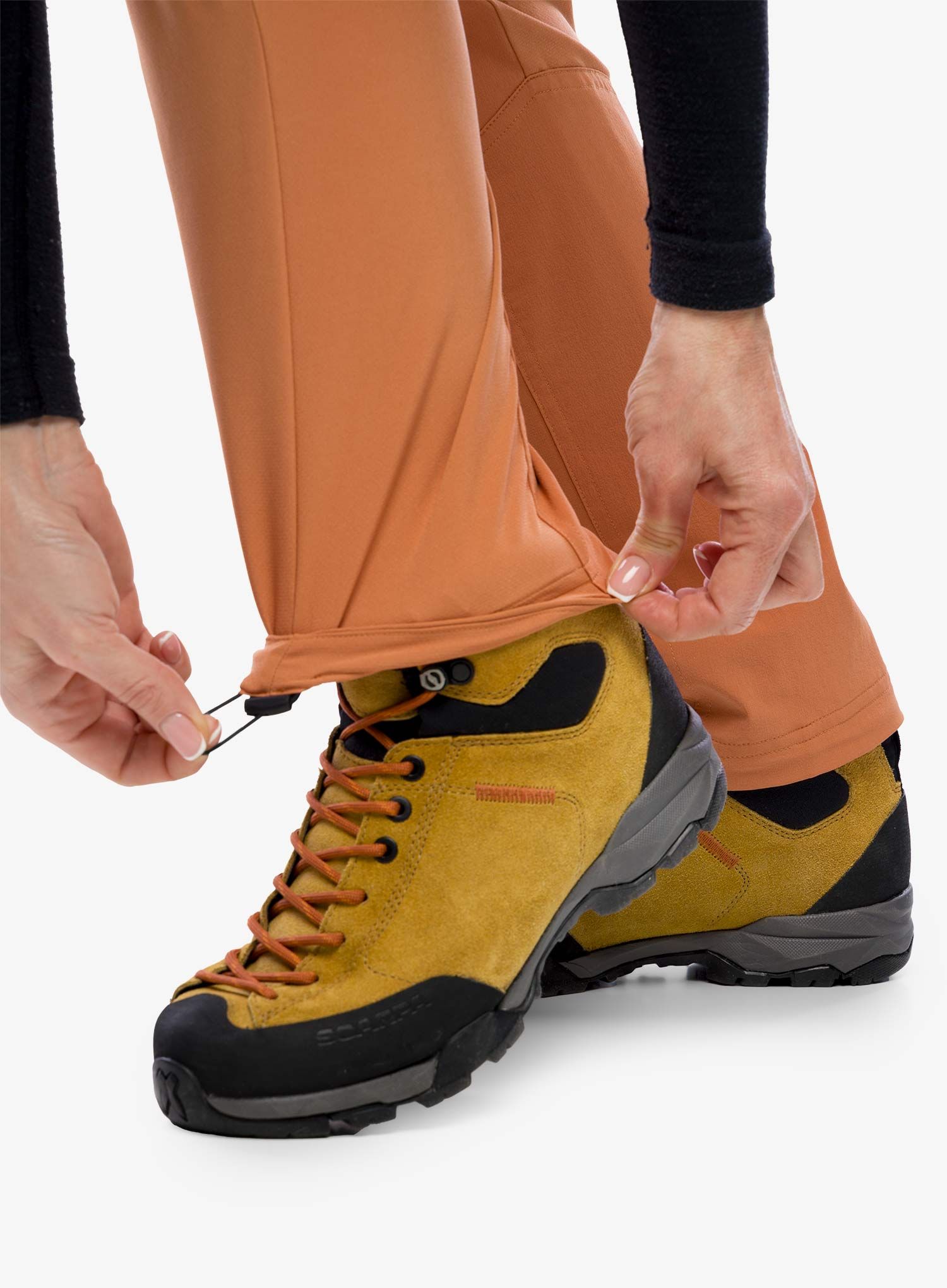 Ženske pohodne hlače Patagonia Altvia Alpine Pants - sienna clay