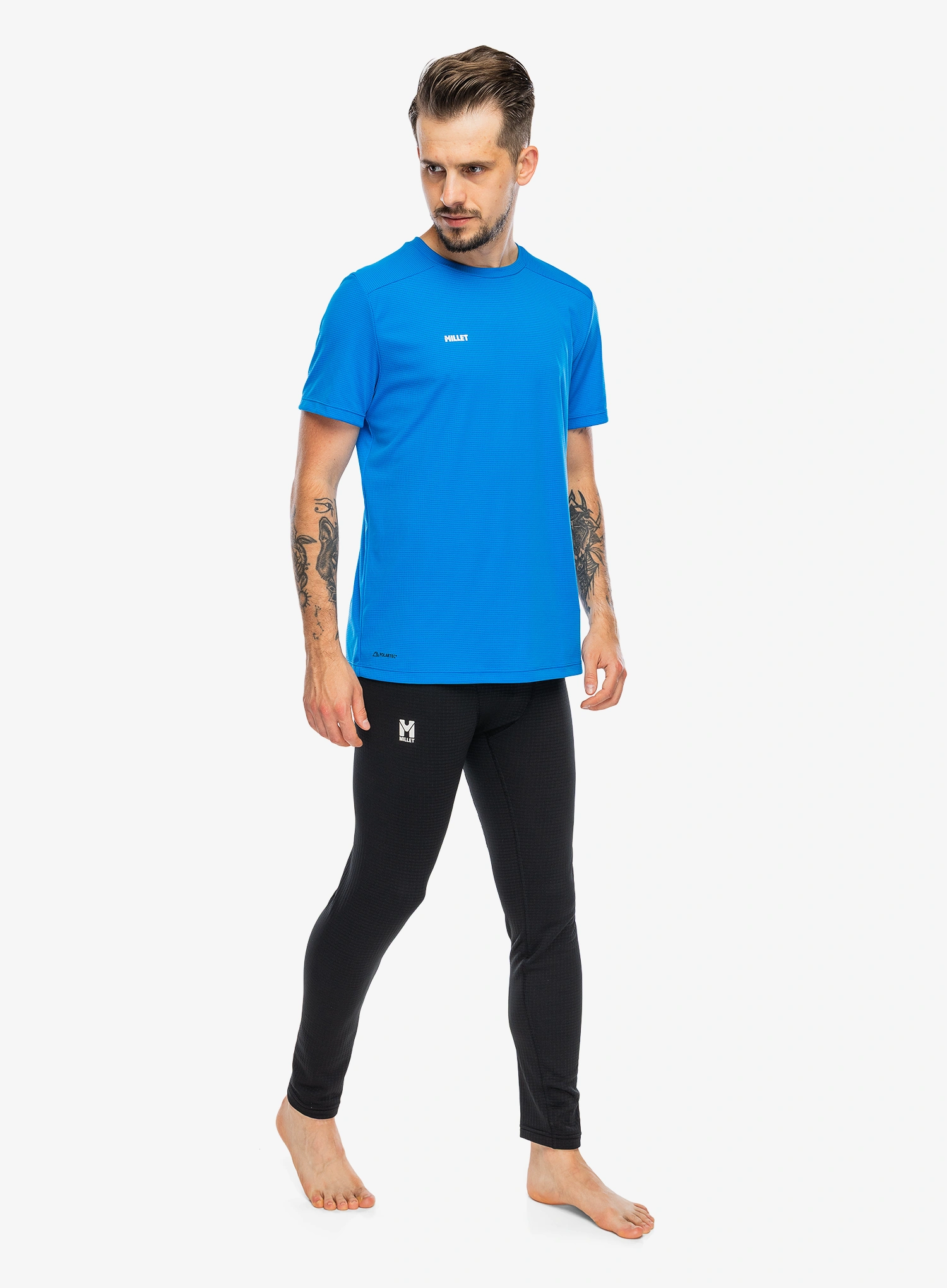 Hlače Millet Fusion Grid Pant - black/noir