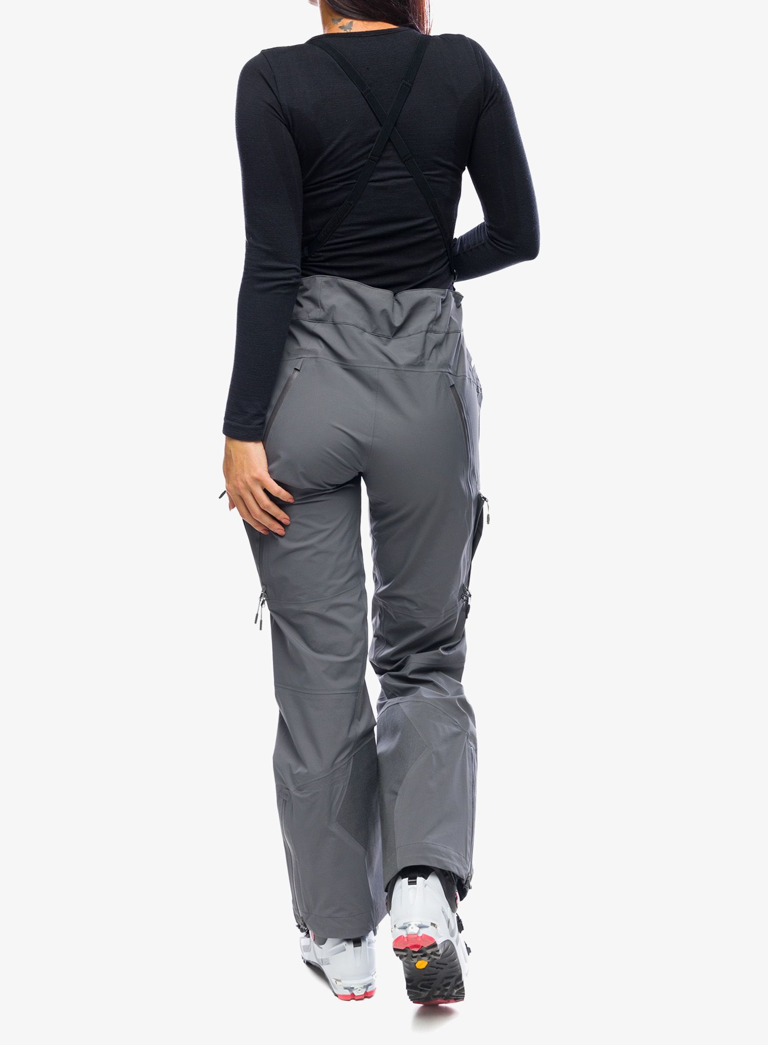 Ženske softshell hlače BlackYak Hariana Pants - iron gate