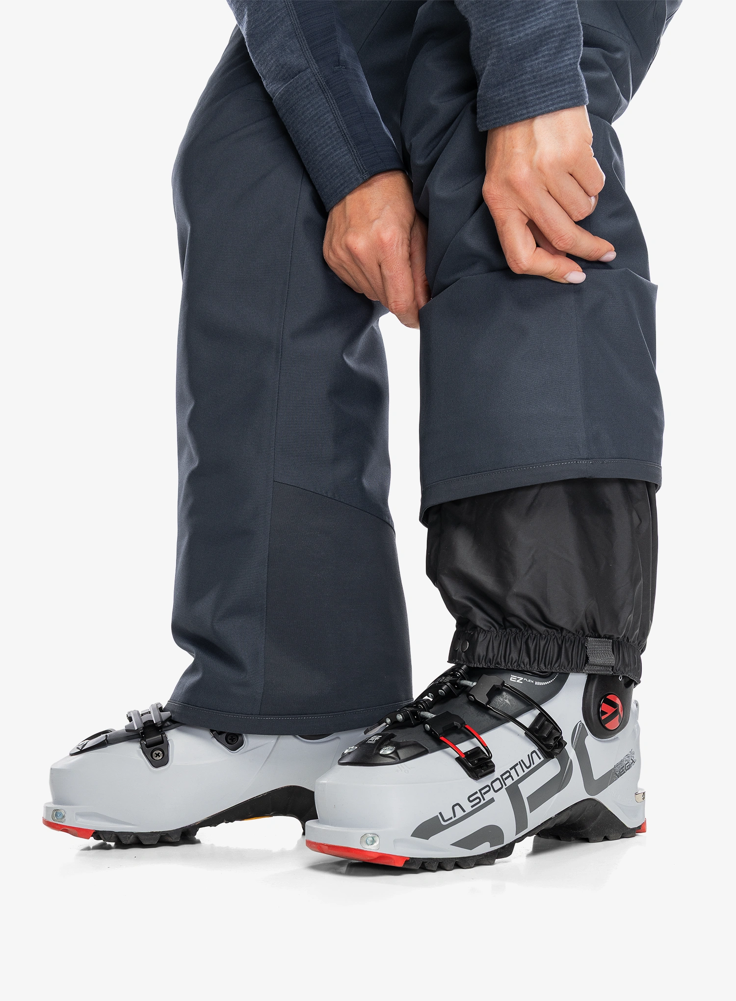 Ženske smučarske hlače Patagonia Insulated Powder Town Pants - smolder blue