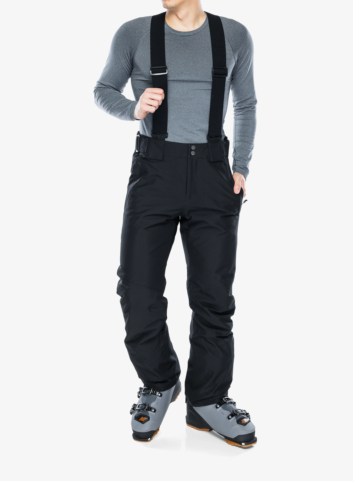 Smučarske hlače Ziener Taga Pants - black