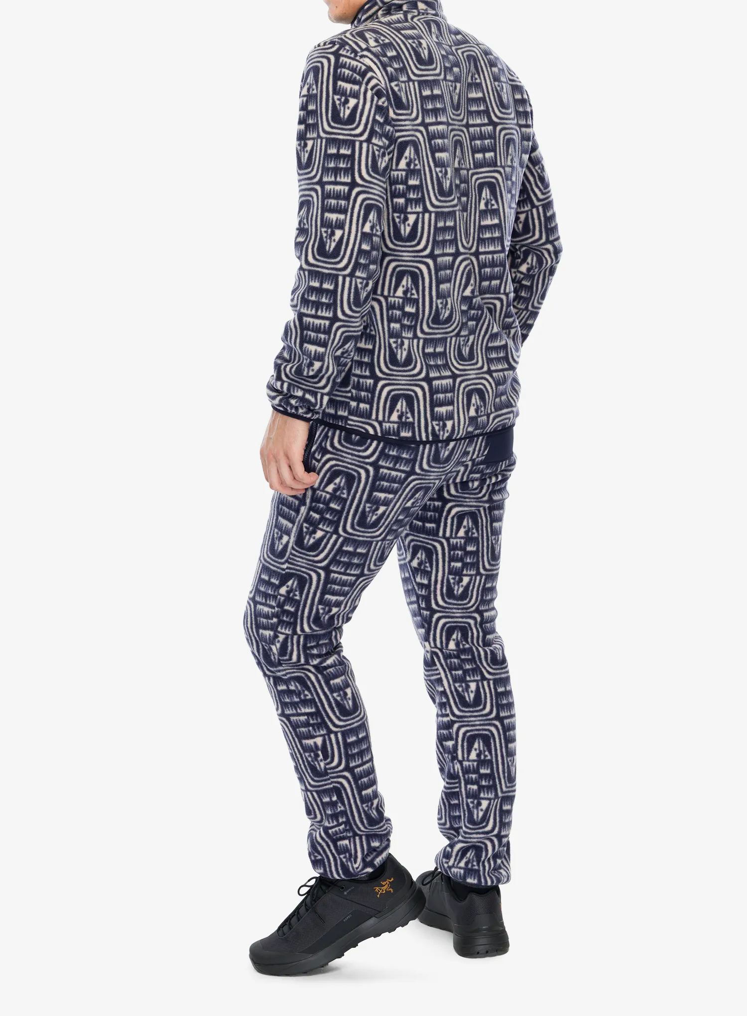 Hlače Patagonia Synch Pants - flow/sunken blue