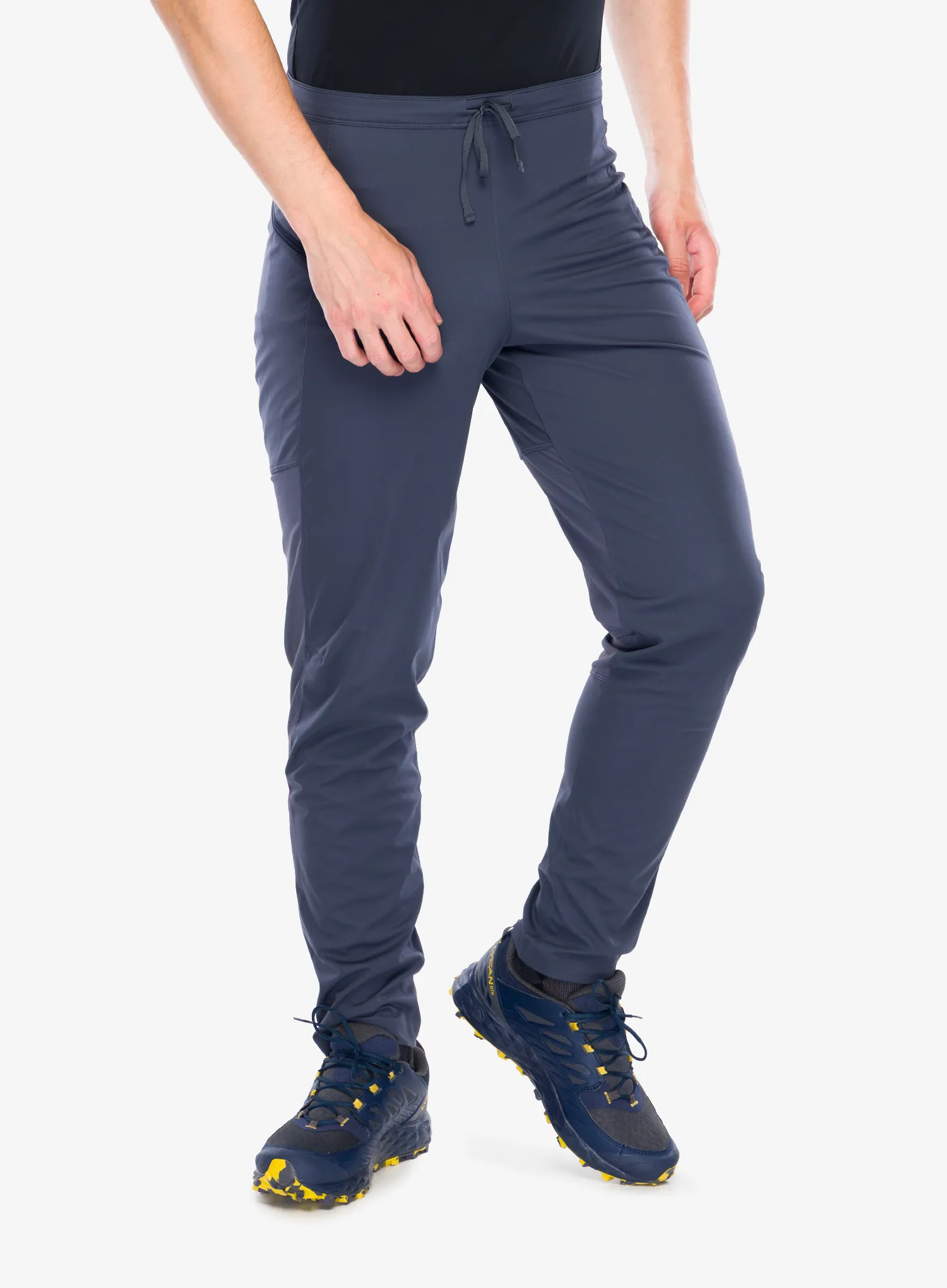 Hlače Patagonia Wind Shield Pants - smolder blue