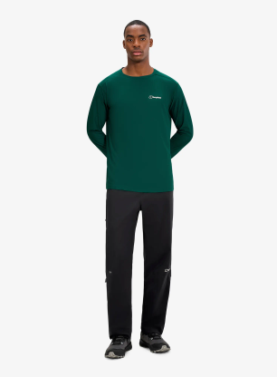 Nepremočljive hlače Berghaus Pacsmart 2.5l Pant Am - black/black