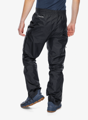 Nepremočljive hlače Columbia Pouring Adventure III Pant - black/black