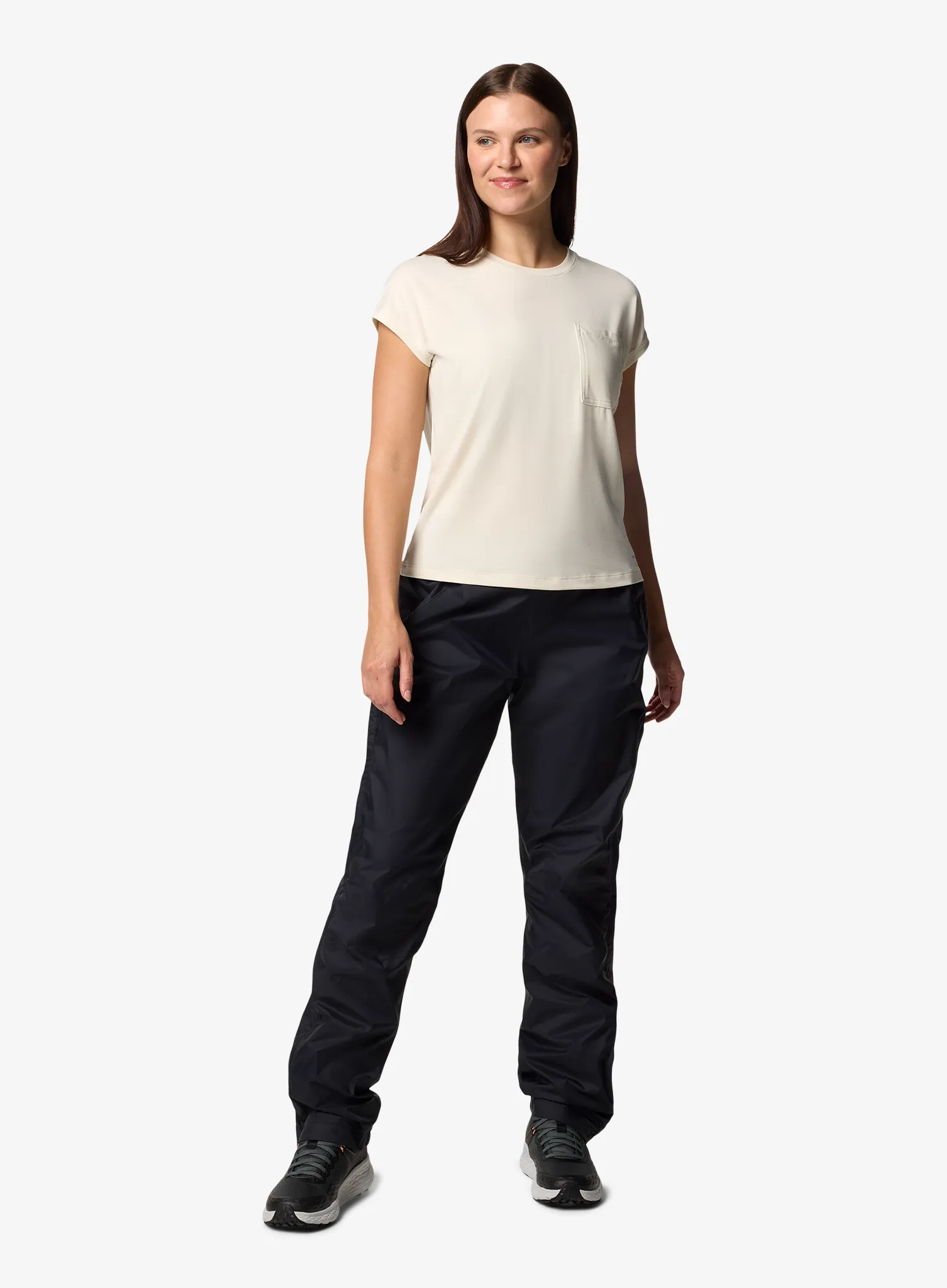 Ženske nepremočljive hlače Columbia Pouring Adventure III Pant - black
