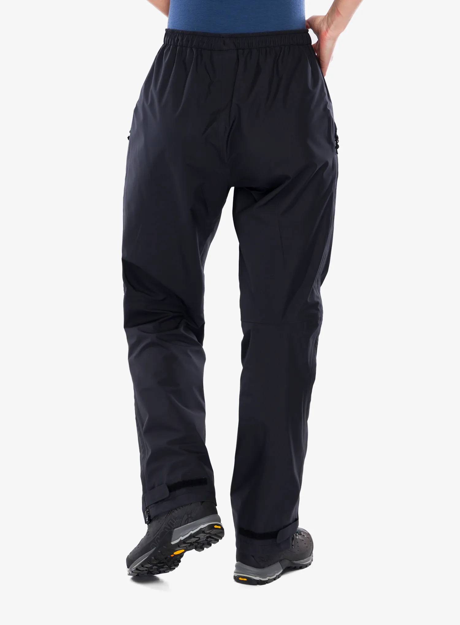 Ženske nepremočljive hlače Mountain Equipment Odyssey Pant - black/black