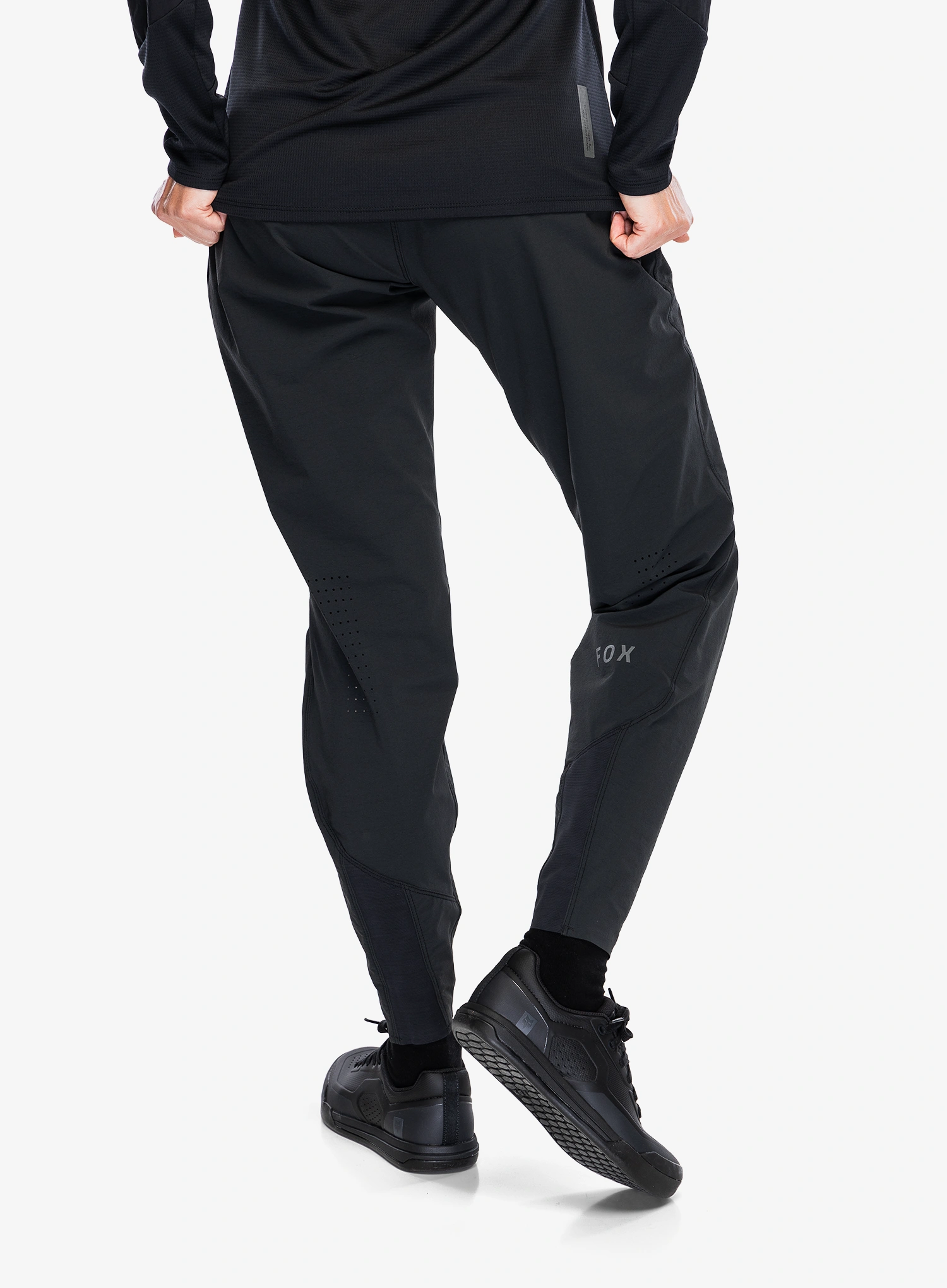 Ženske kolesarske hlače Fox Flexair Pant - black