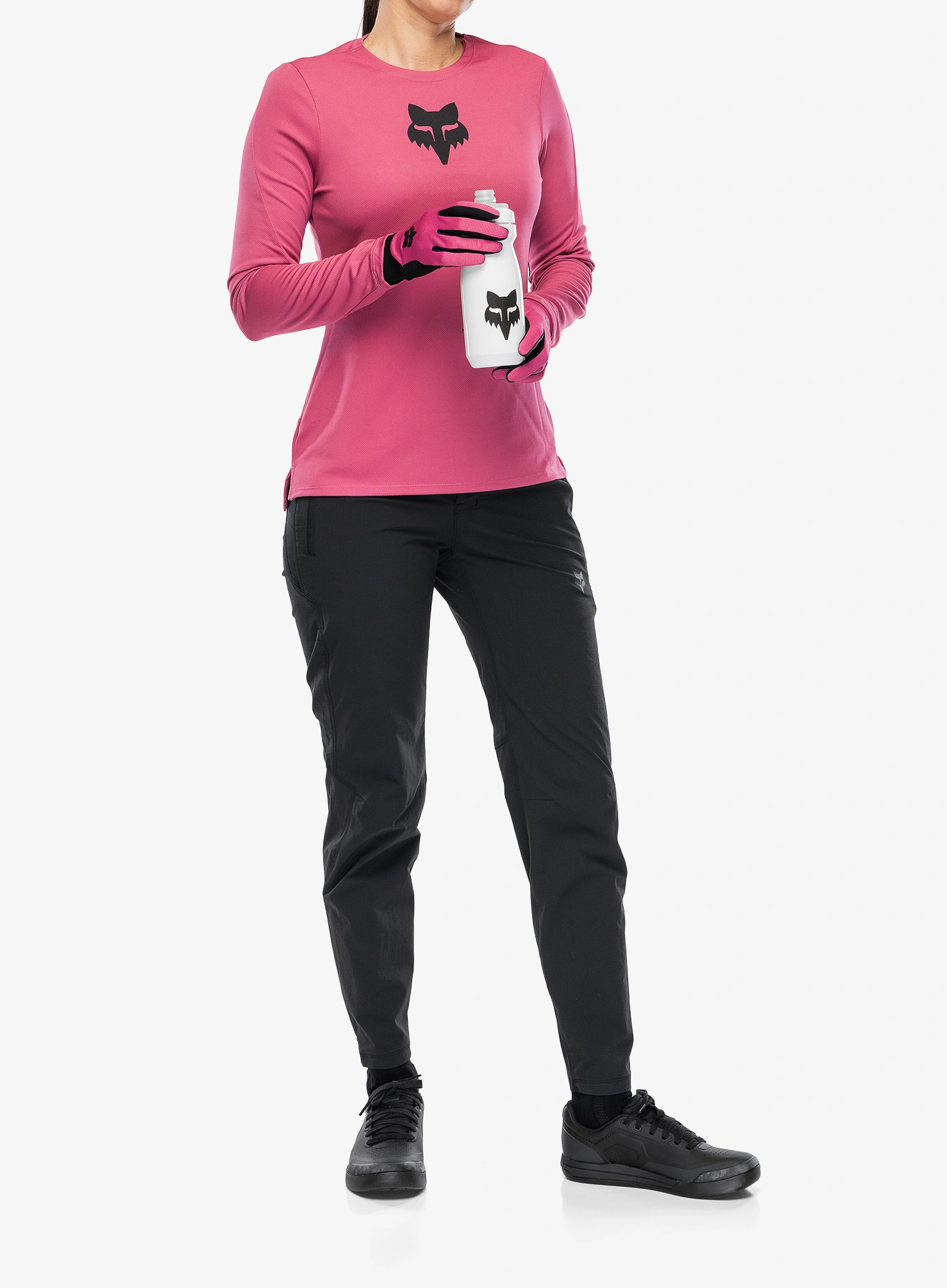 Ženske kolesarske hlače Fox Ranger Pant - black