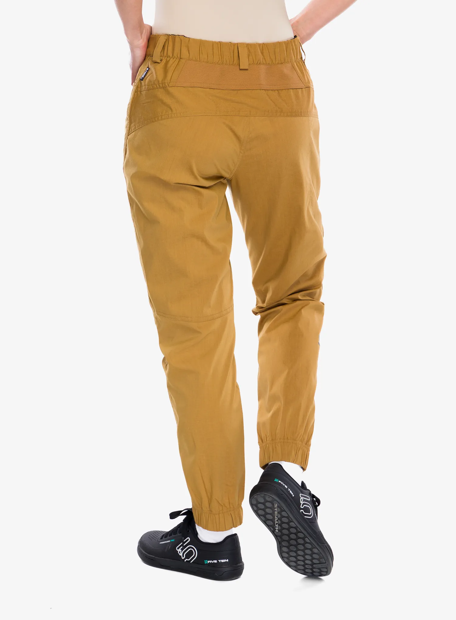 Ženske kolesarske hlače Mons Royale Virage Pants - cumin