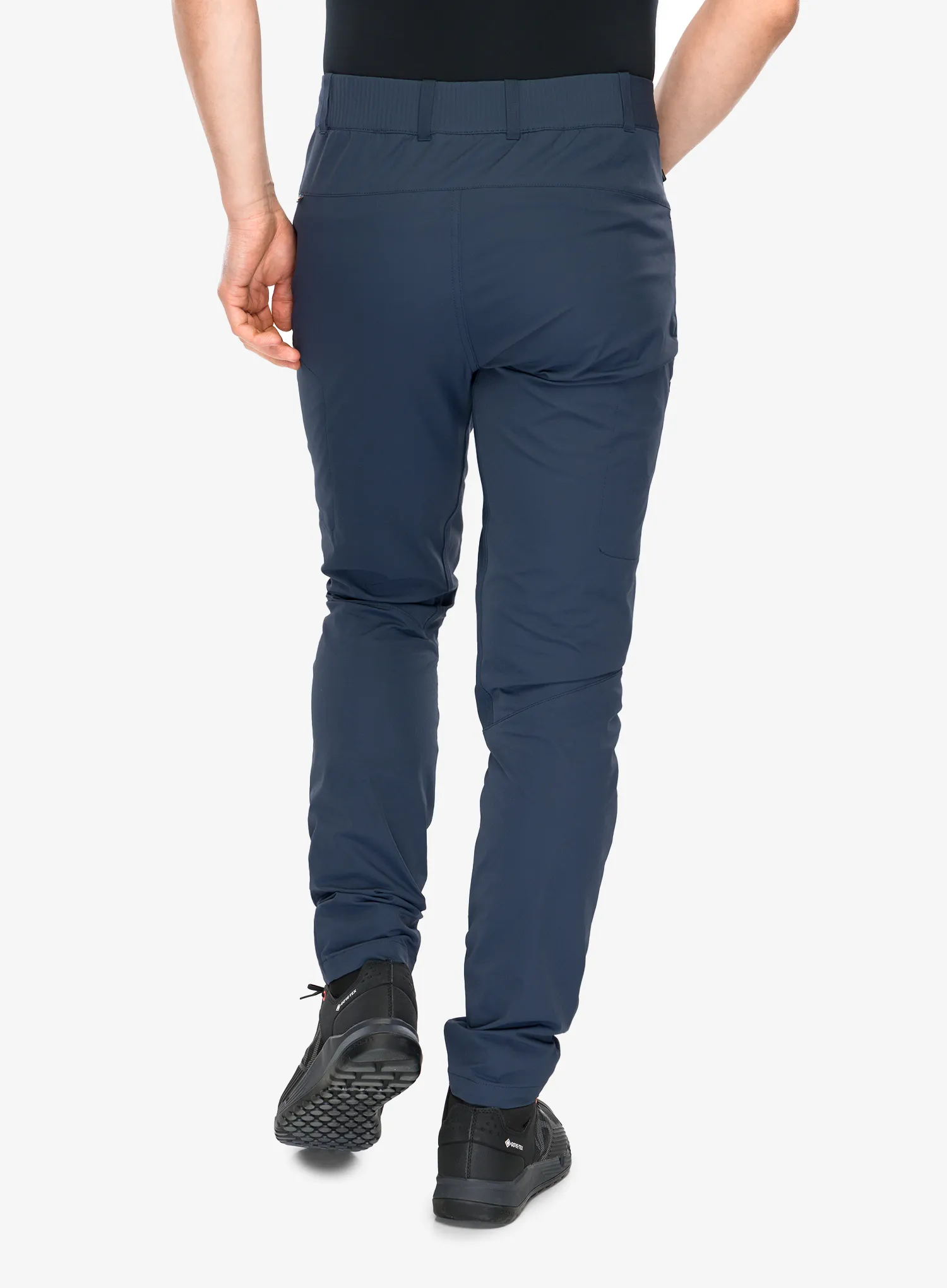 Kolesarske hlače Fjallraven Hoja Hybrid Trousers - navy/navy