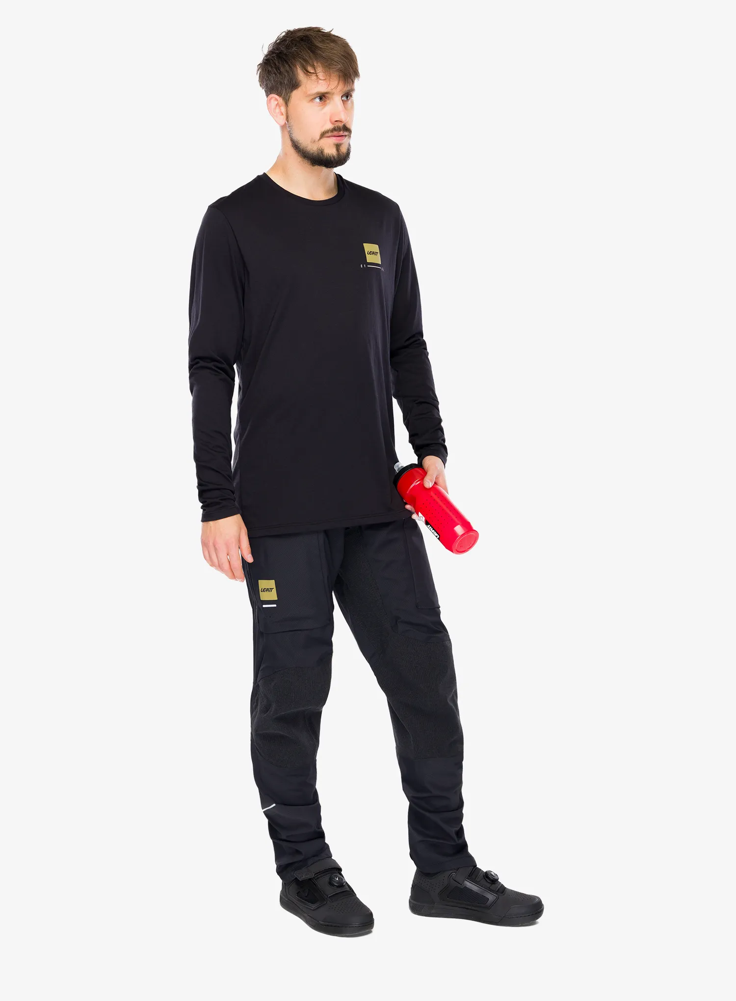 Kolesarske hlače Leatt Pant MTB HydraDri 5.0 - black