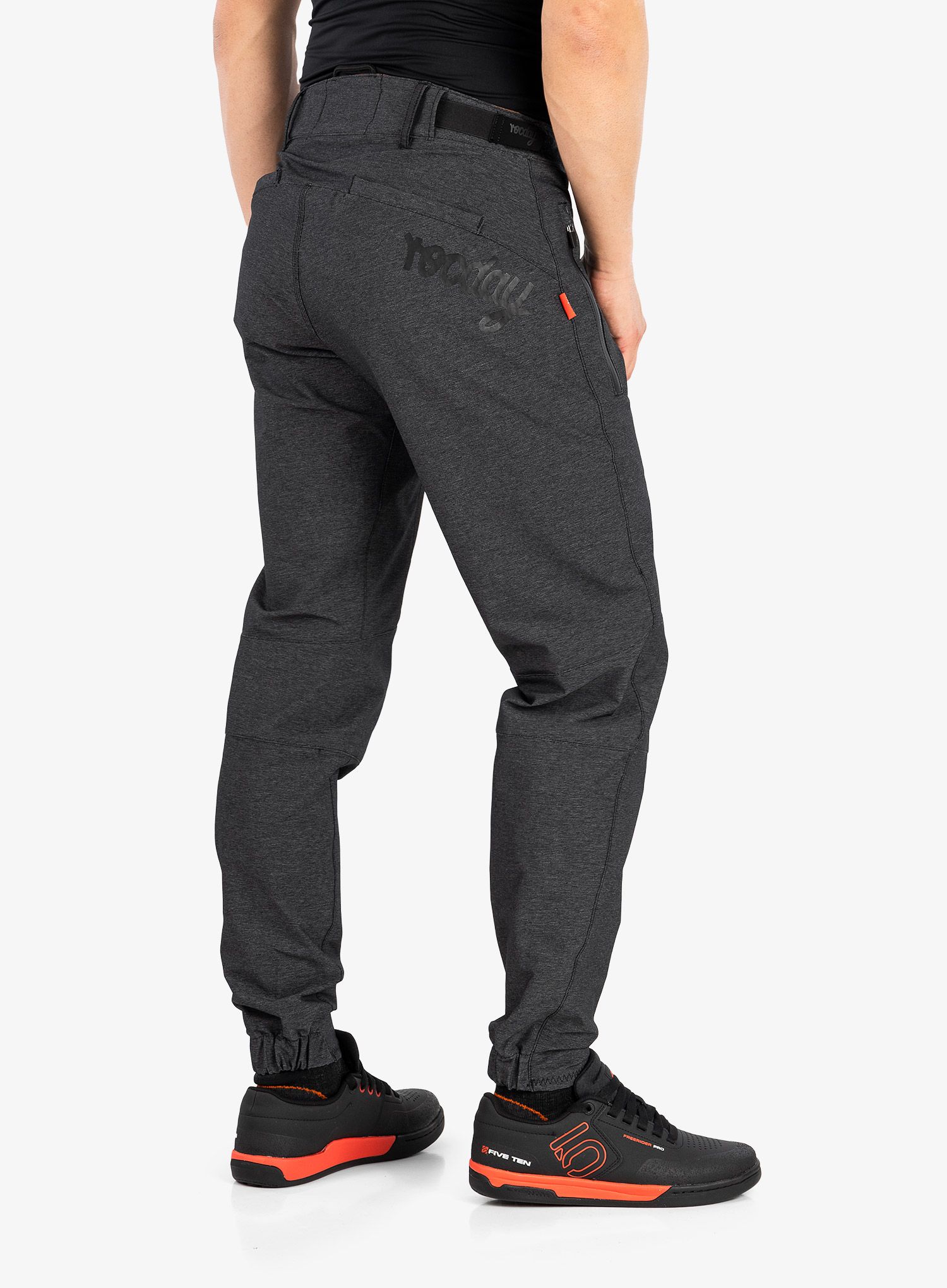 Kolesarske hlače Rocday Roc Long - black melange