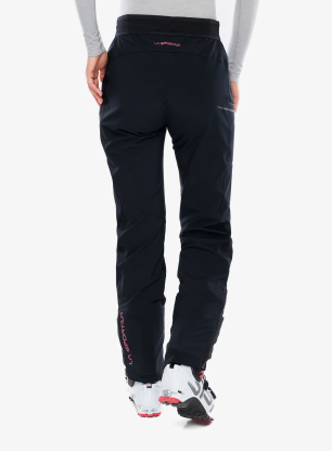 Ženske softshell hlače La Sportiva Ikarus Pant - black/rosebay