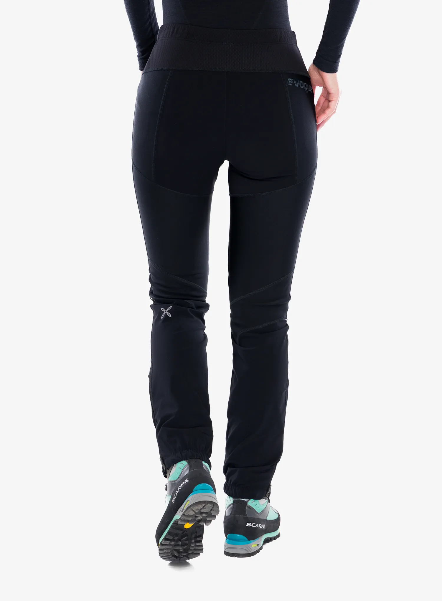 Ženske pohodniške hlače Montura Evoque 2 Pants - black/black