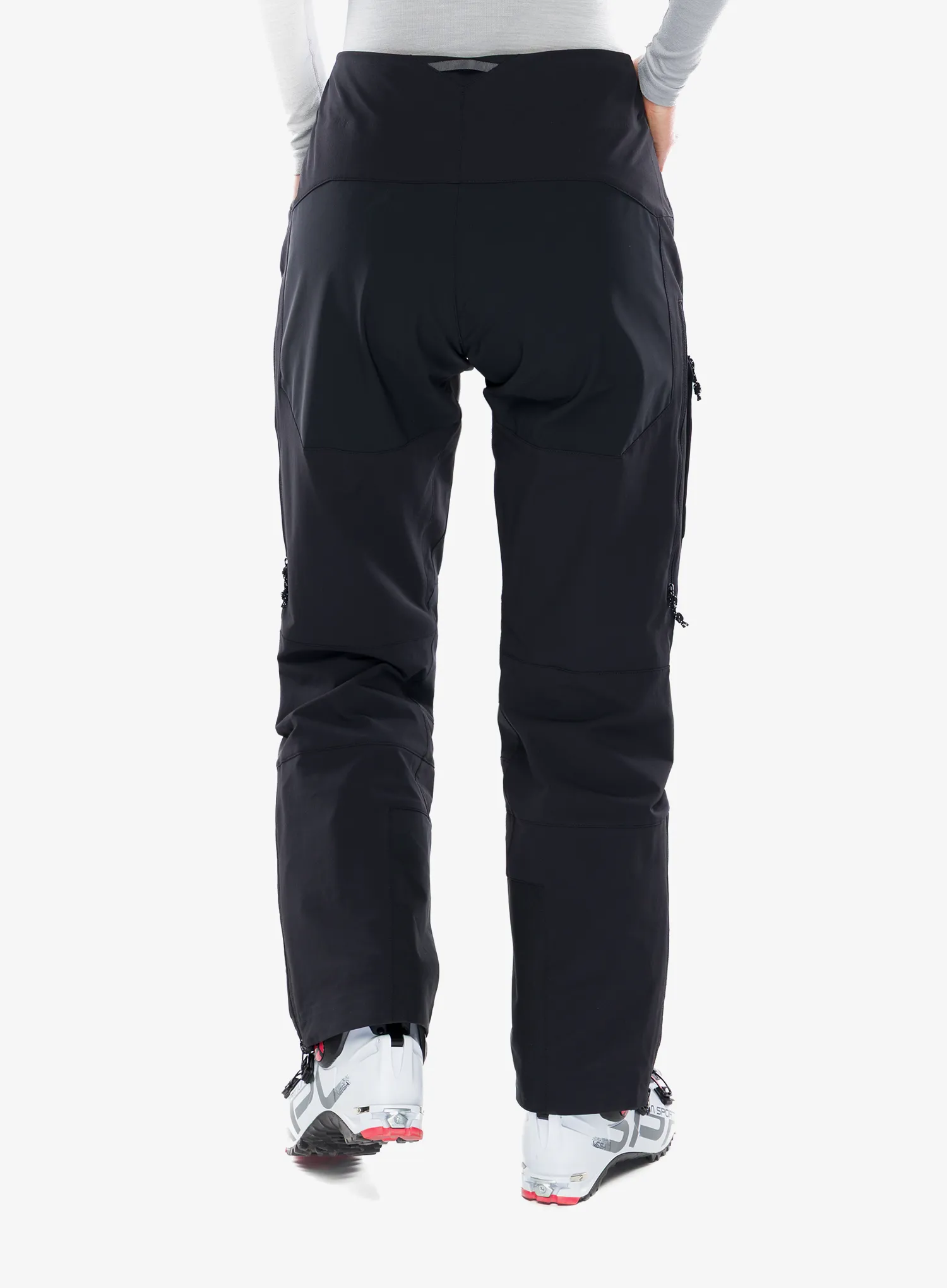 Ženske softshell hlače Mountain Equipment Epic Pant - black/black