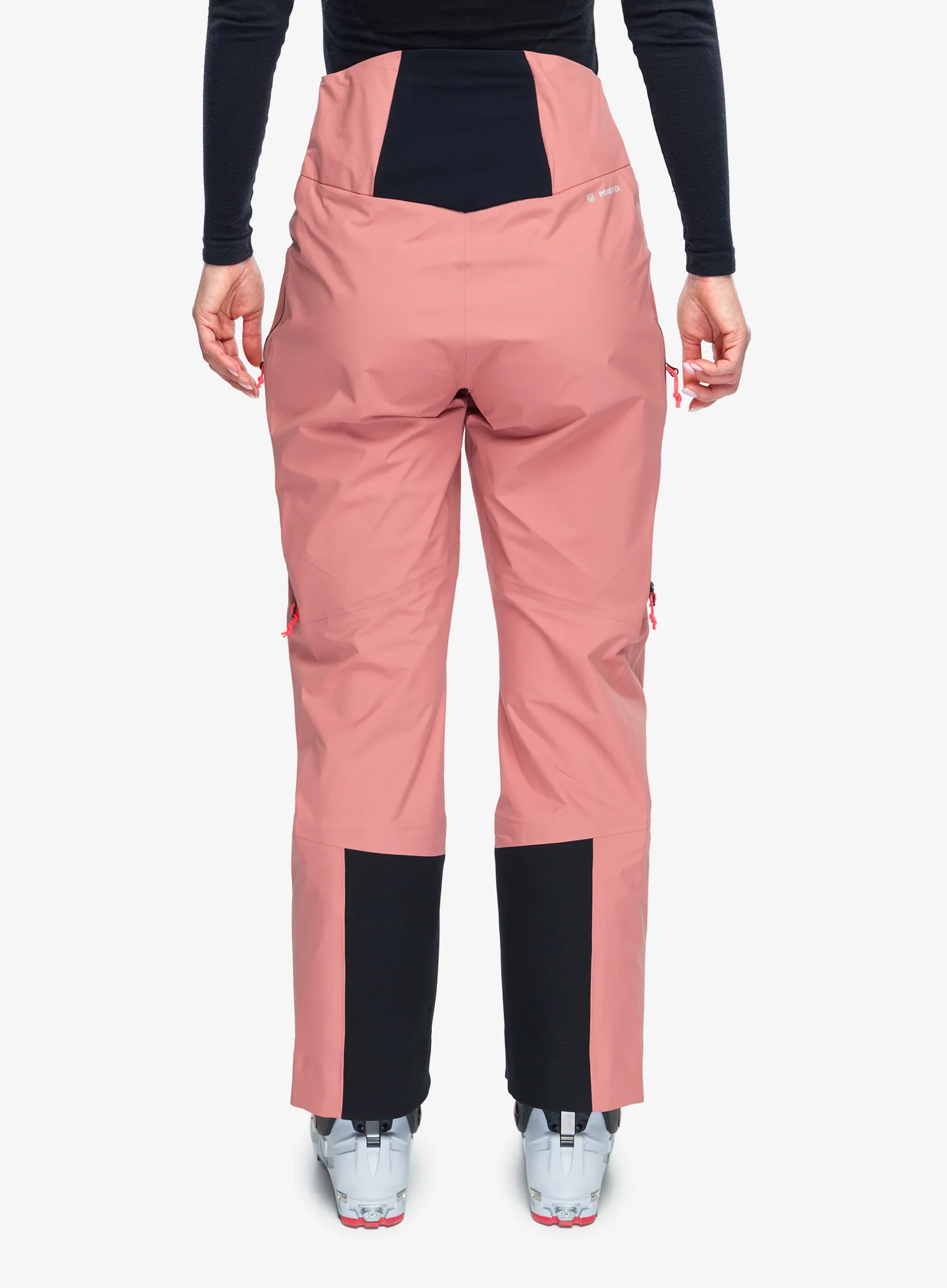 Ženske smučarske hlače Salewa Sella 3L PTX Pant - desert pink