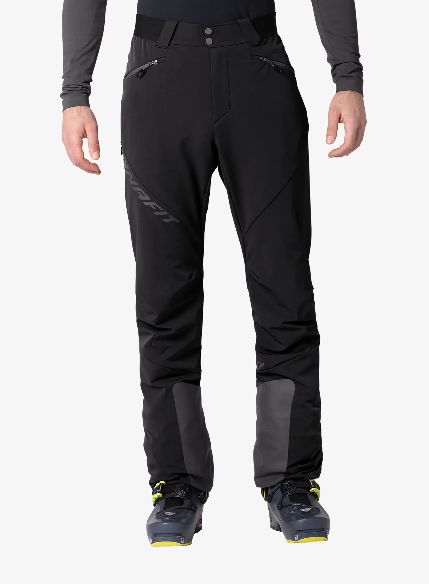 Hlače za turno smučanje Dynafit TLT Touring Dynastretch Pants - black out