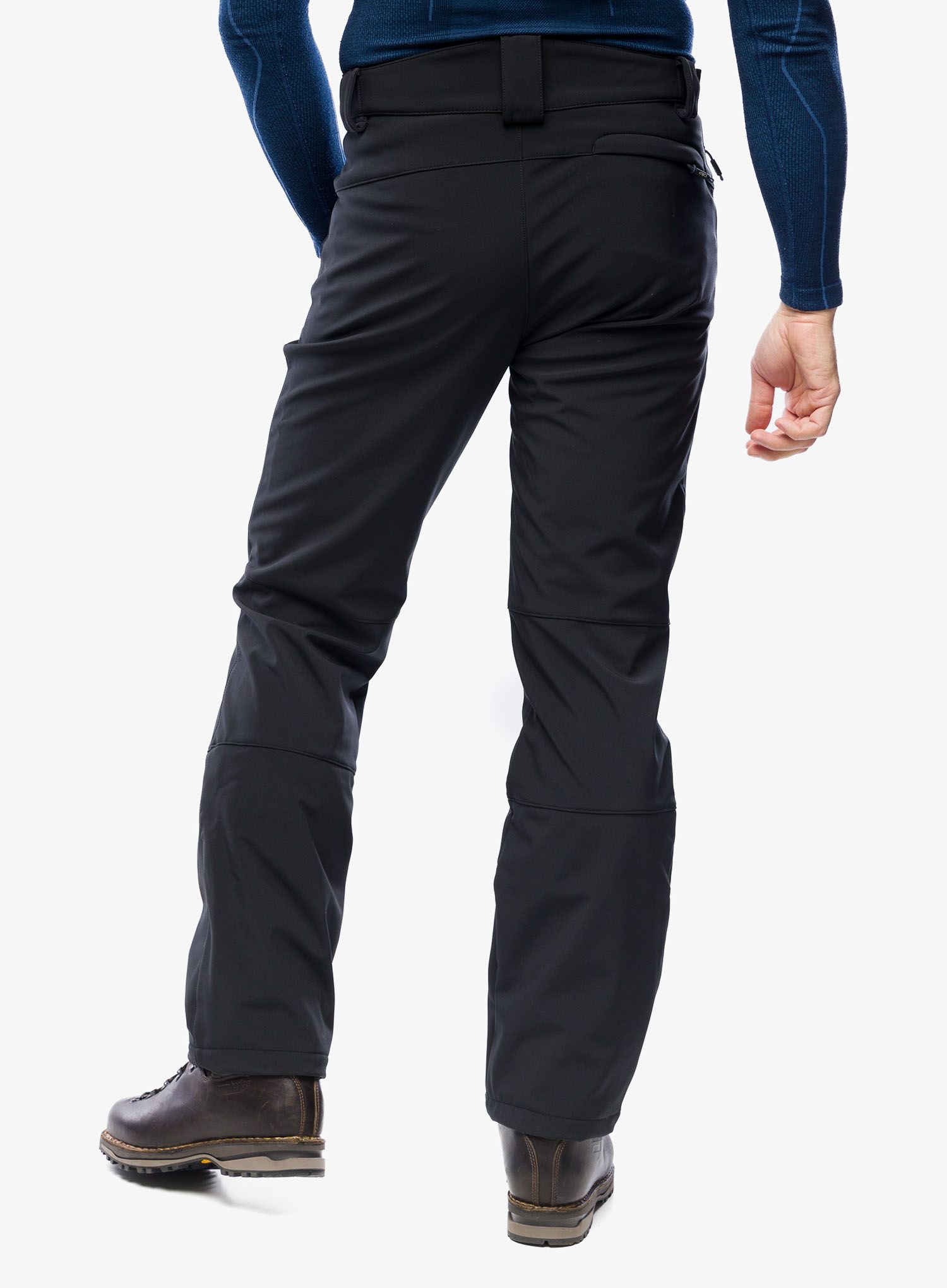 Softshell hlače CMP Pant With Inner Gaiter Sin - nero