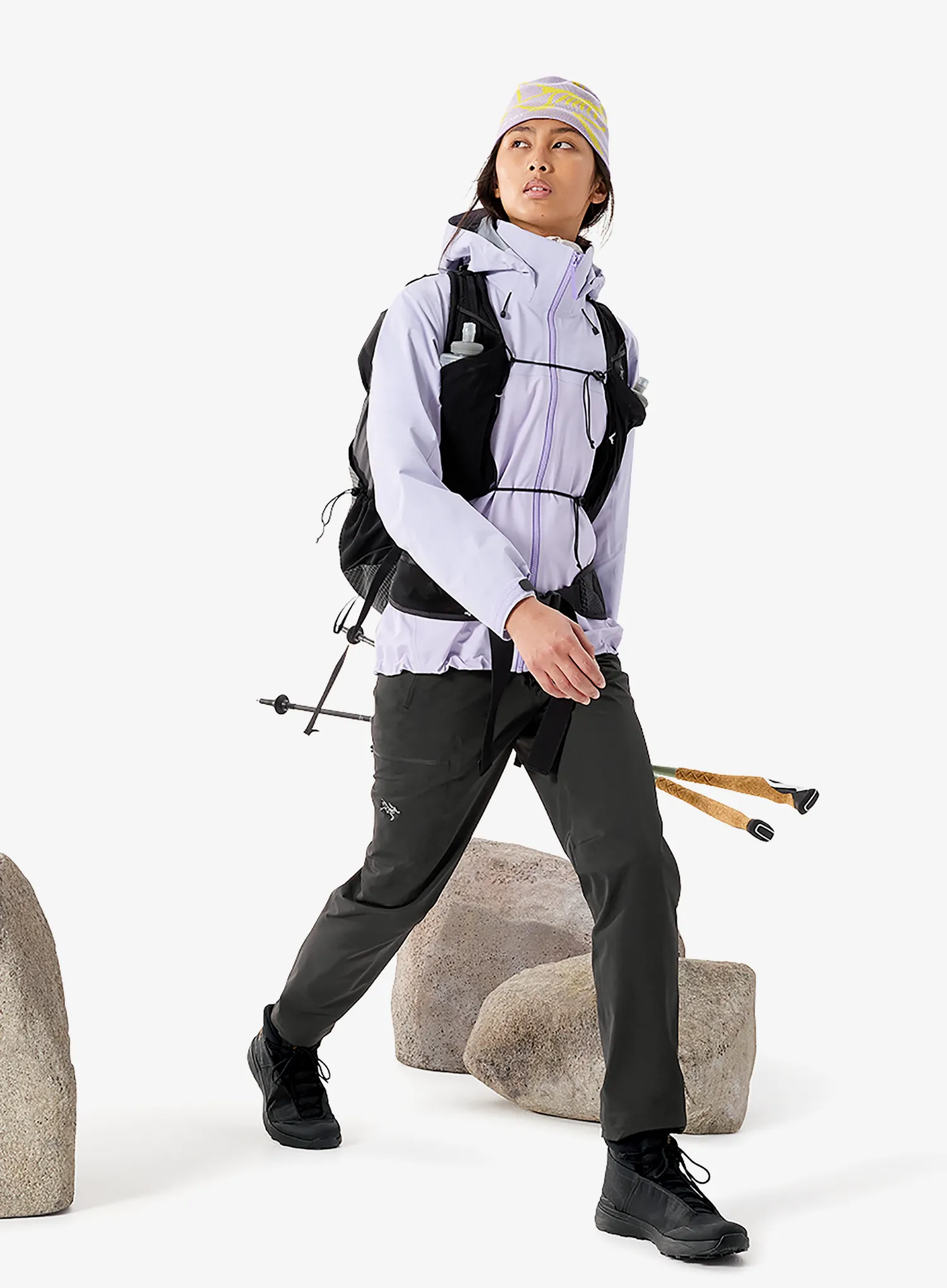 Ženske softshell hlače Arcteryx Gamma Pant - black/black