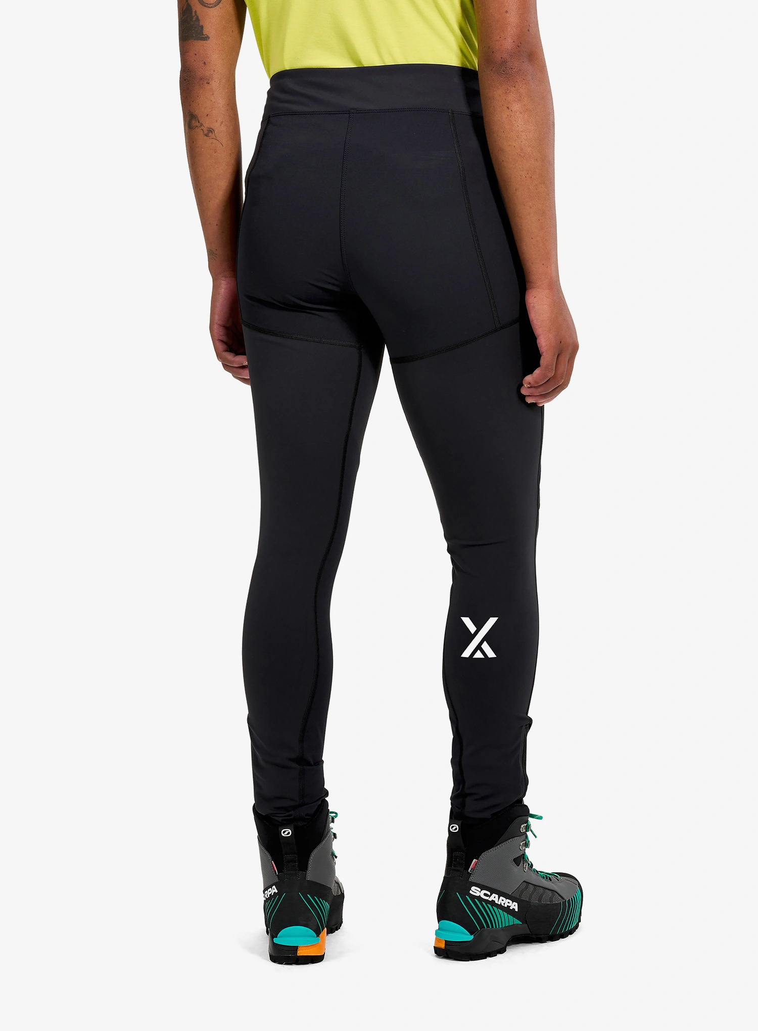 Ženske softshell hlače Berghaus MTN Guide Alpine Legging - black