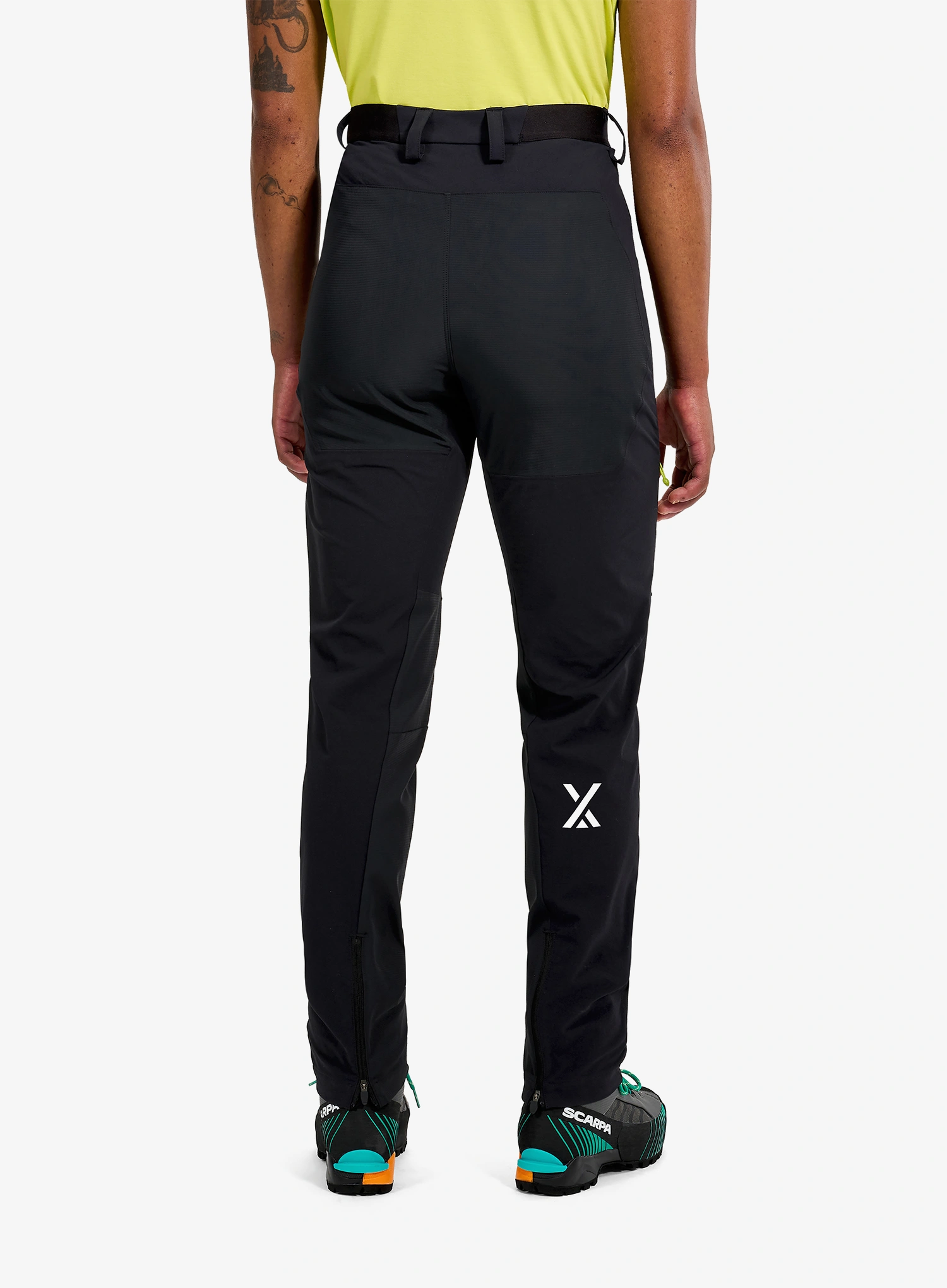 Ženske softshell hlače Berghaus MTN Guide Alpine Pant - black/blk